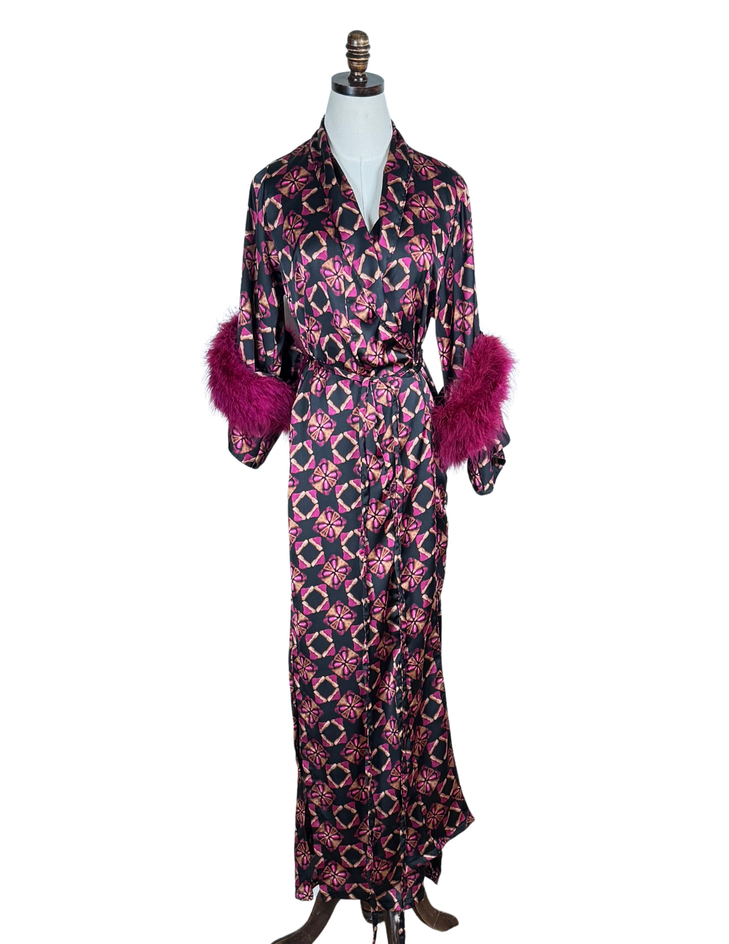 Marlene Wrap Dress in Pele Lounge (PRE-ORDER)