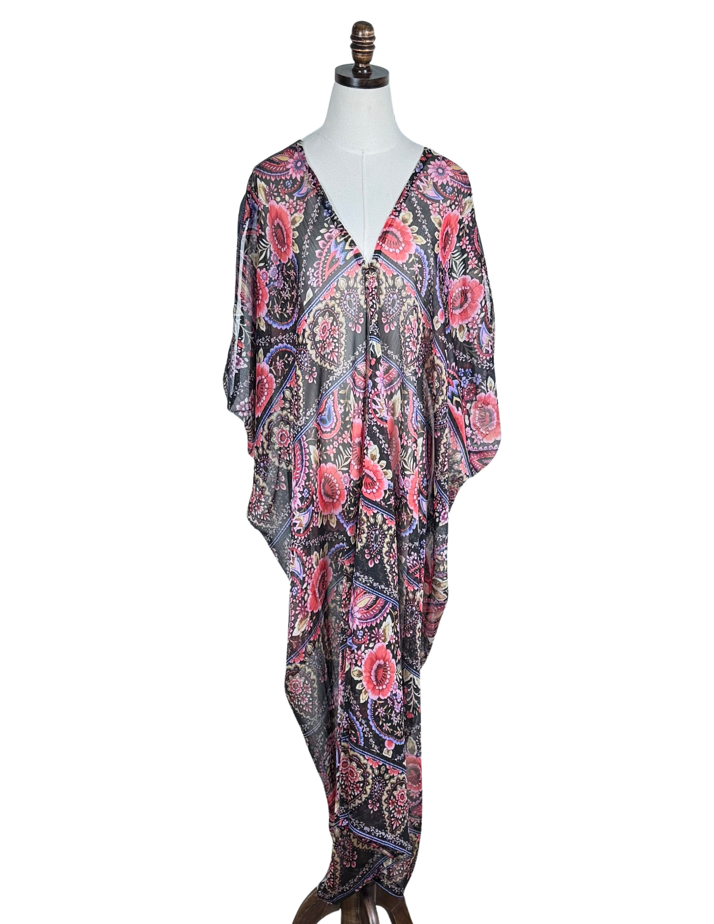 Lorraine Paisley Caftan (PRE-ORDER)