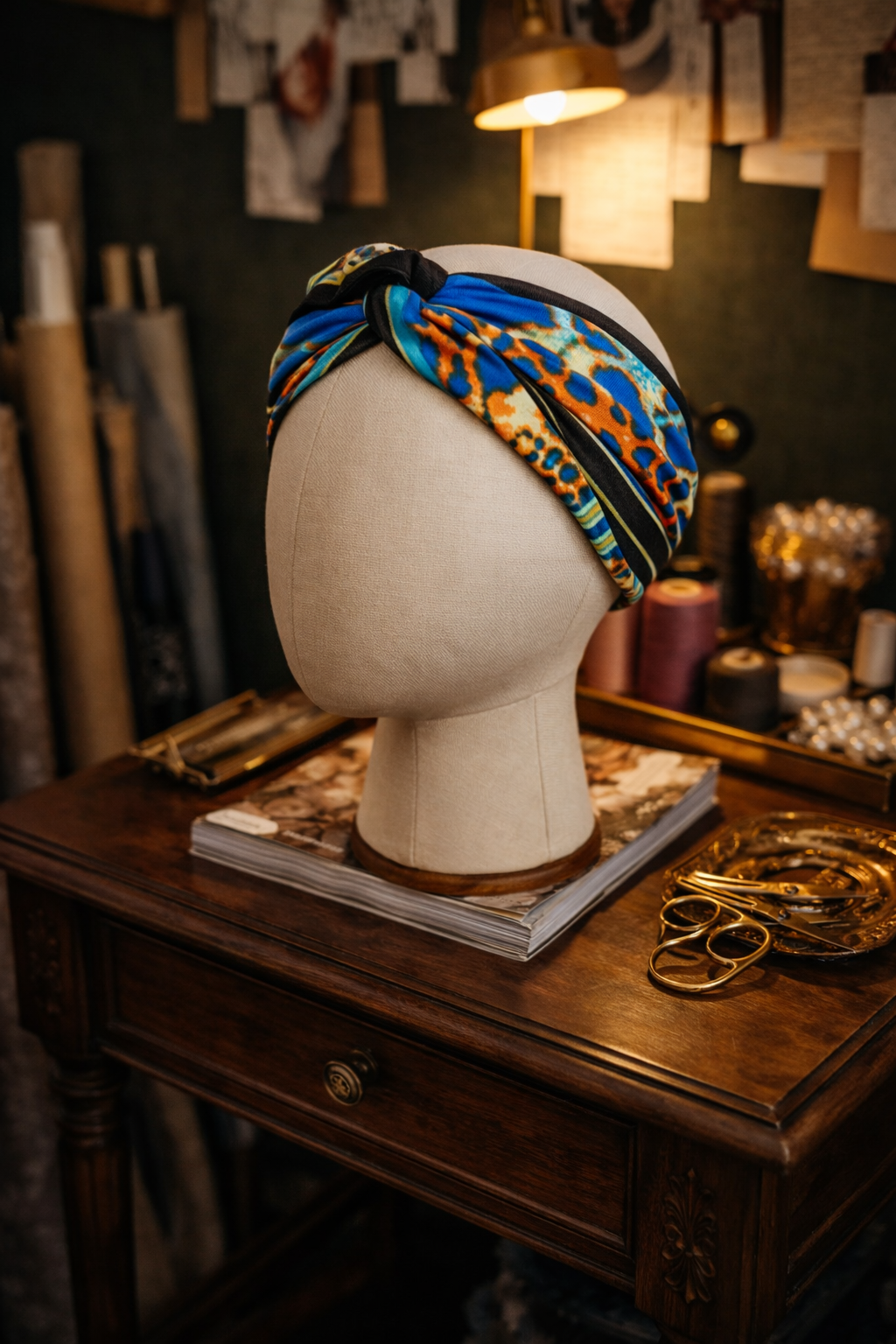 Azure Heat Twist Headband