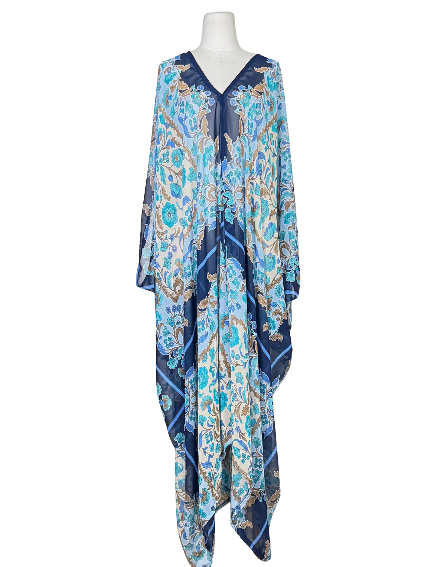 Billie Jean Scarf Print Caftan