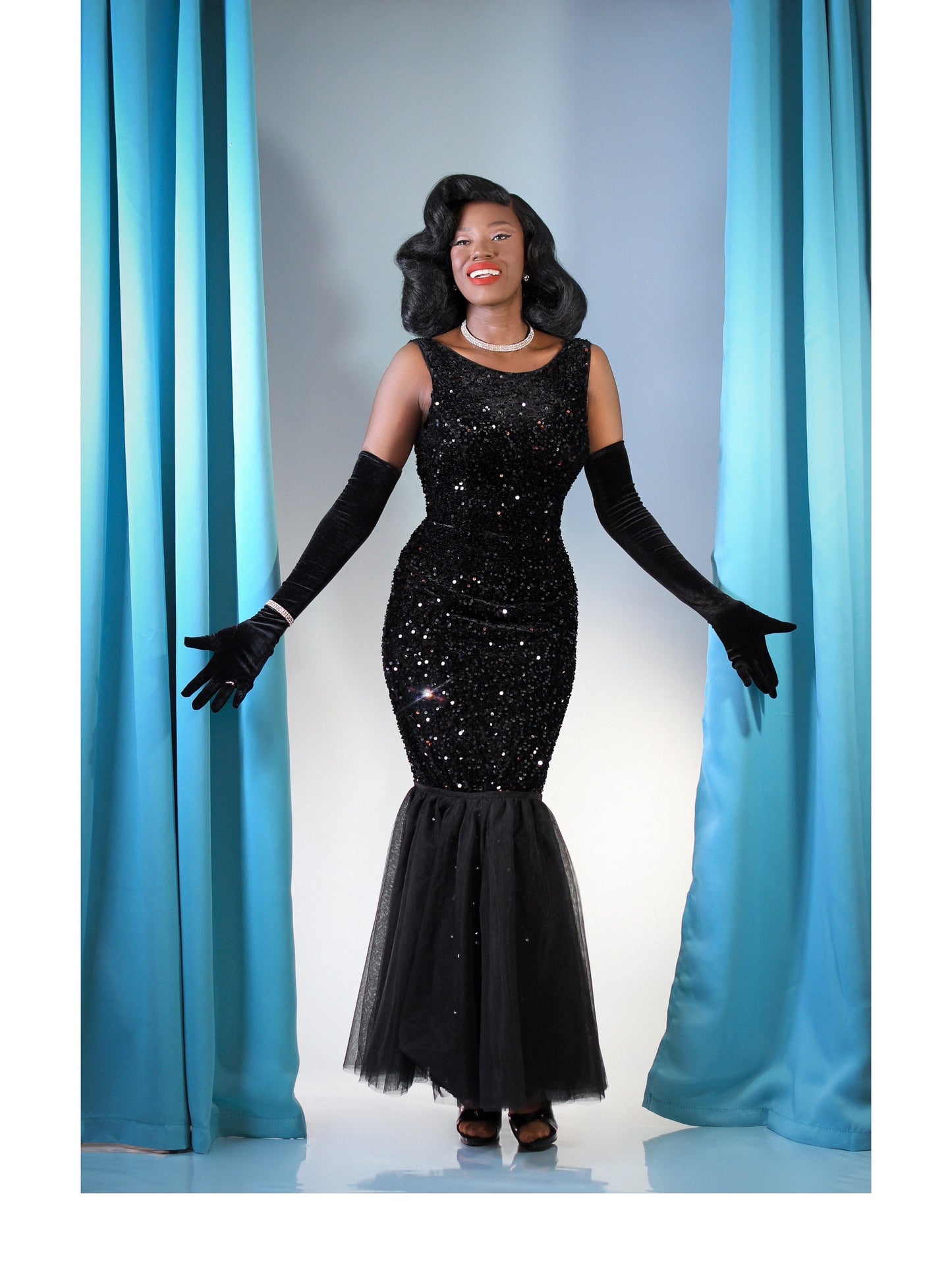 Hollywood Siren 2-Way Tulle Mermaid Dress