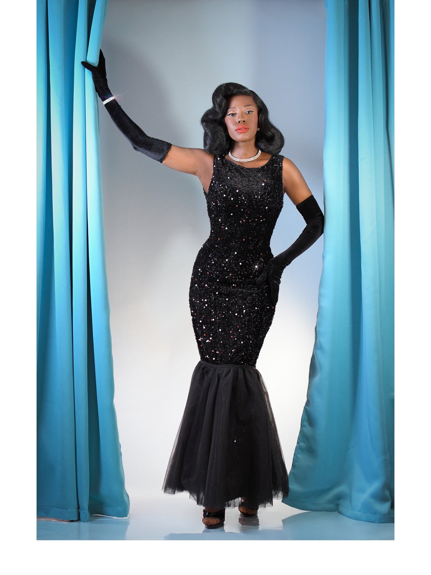 Hollywood Siren 2-Way Tulle Mermaid Dress