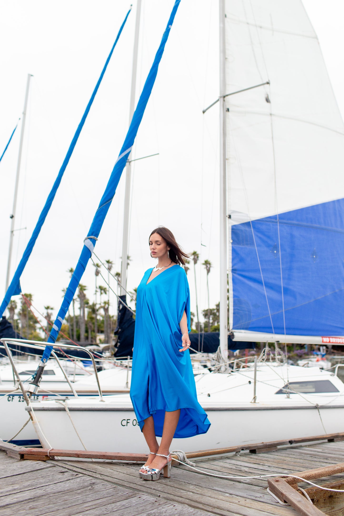 Aqua Slink Caftan