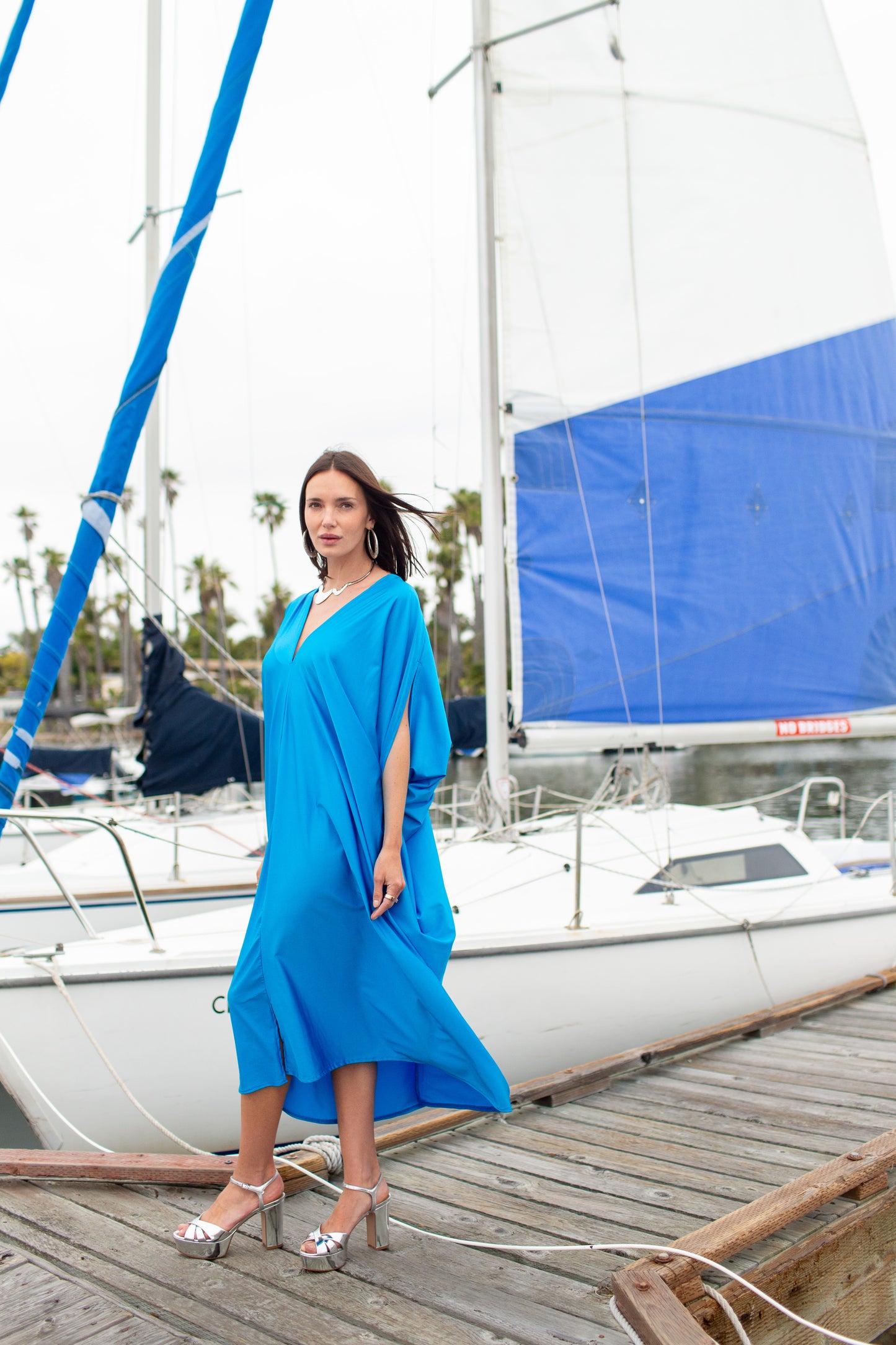 Aqua Slink Caftan
