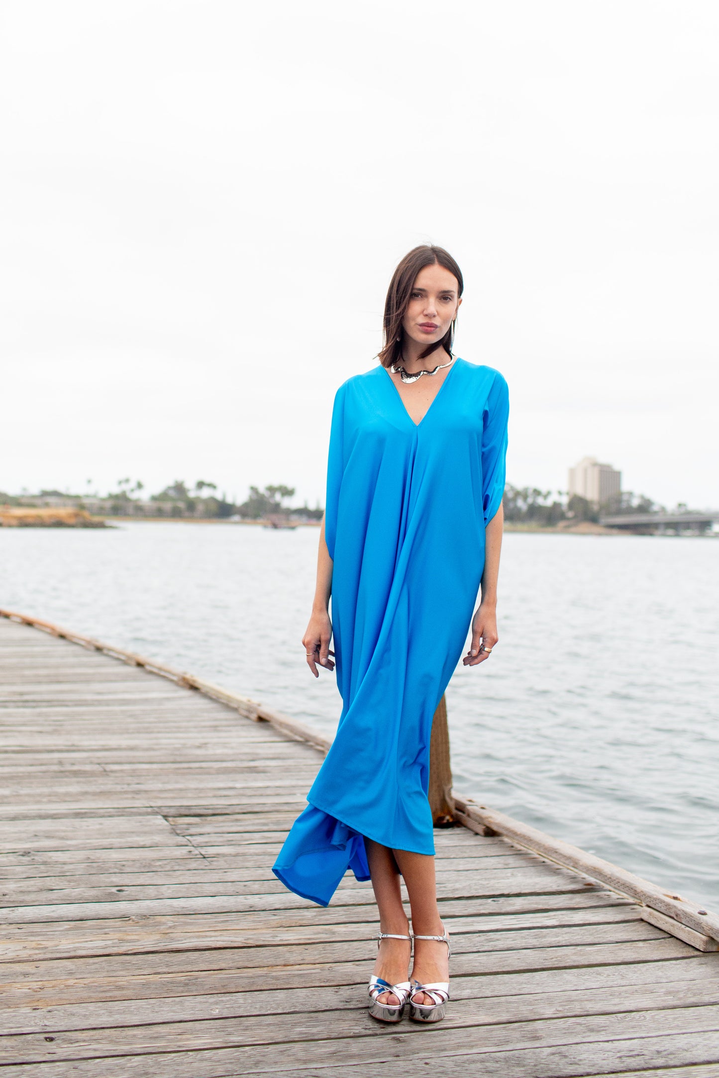 Aqua Slink Caftan