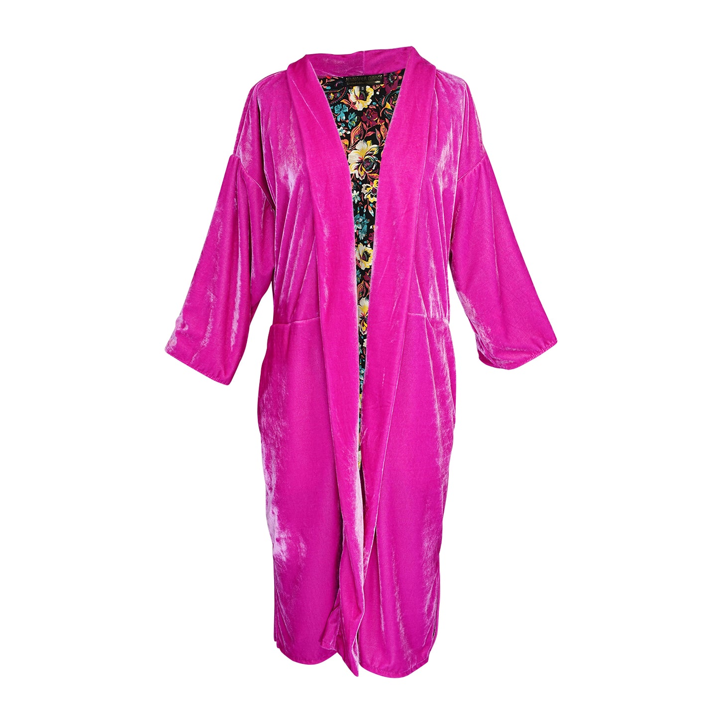 Azalea Velvet Reversible Koi Kimono