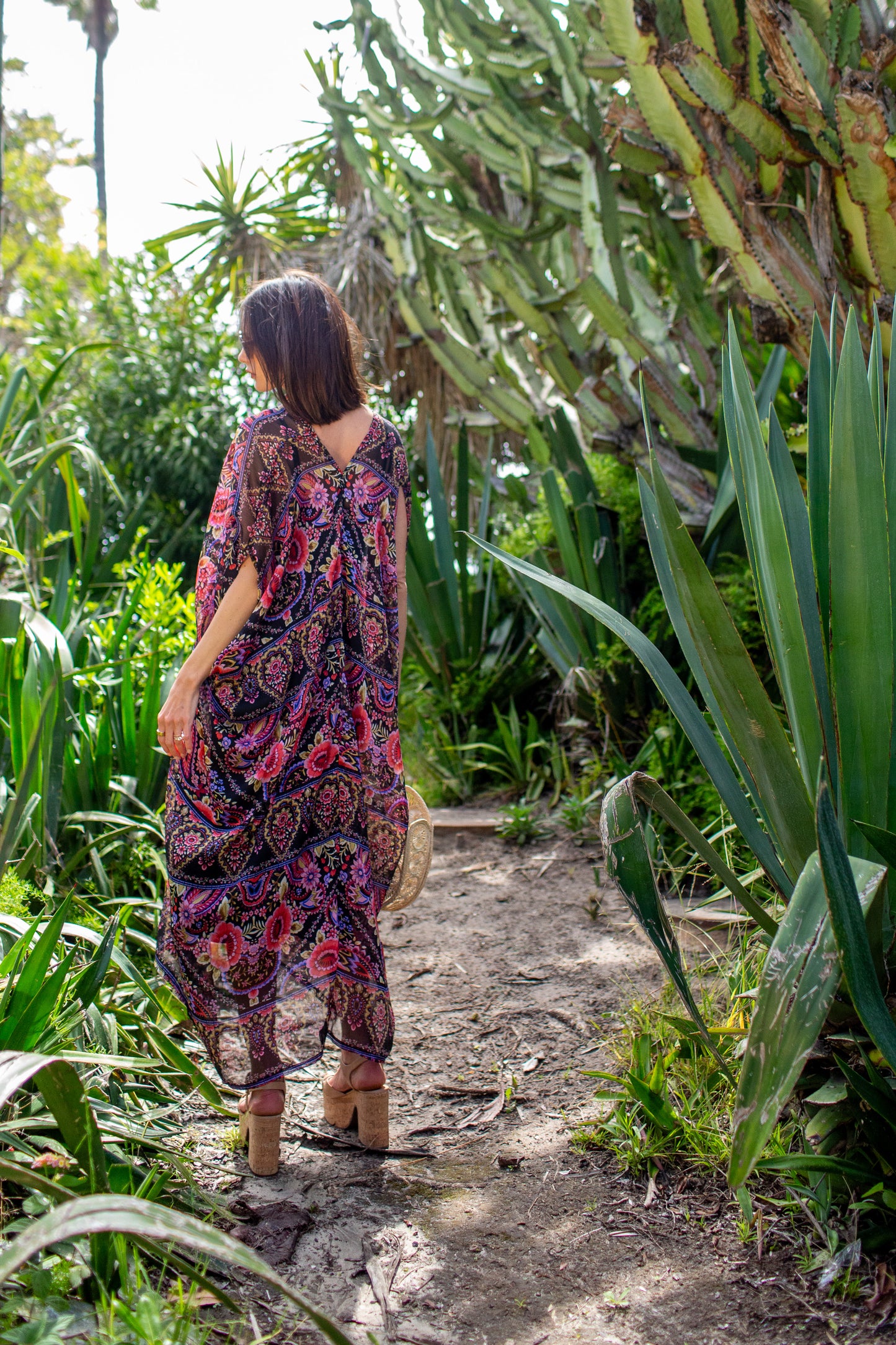 Lorraine Paisley Caftan (PRE-ORDER)
