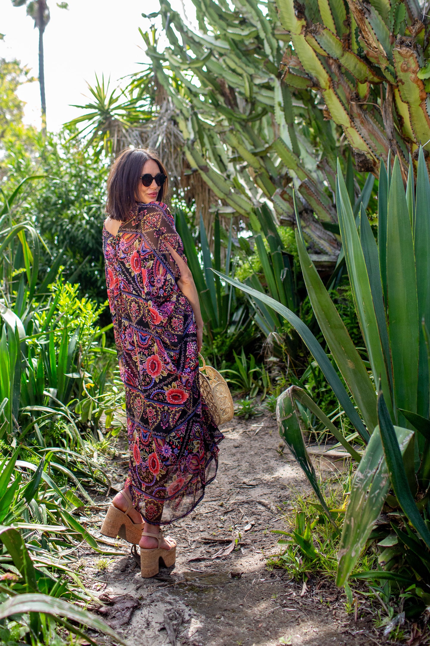 Lorraine Paisley Caftan (PRE-ORDER)