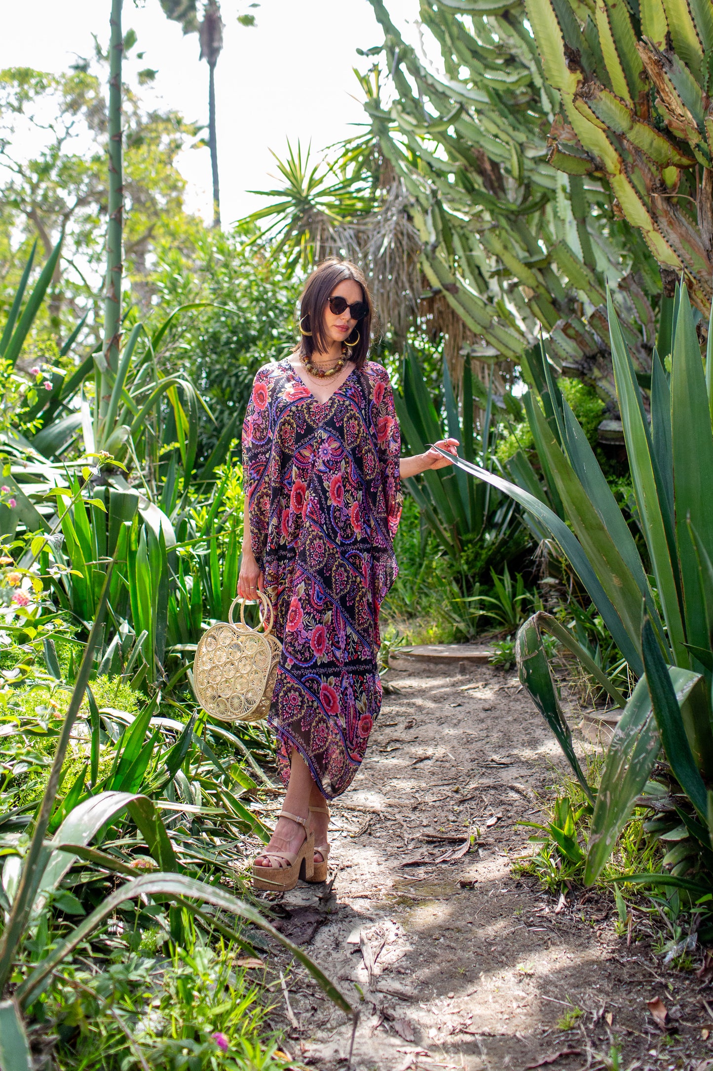 Lorraine Paisley Caftan (PRE-ORDER)
