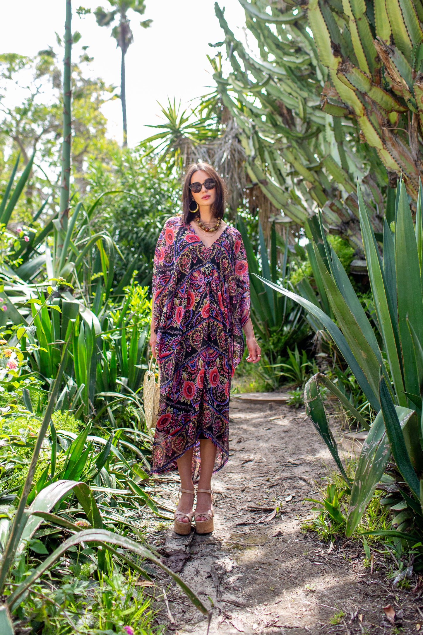 Lorraine Paisley Caftan (PRE-ORDER)