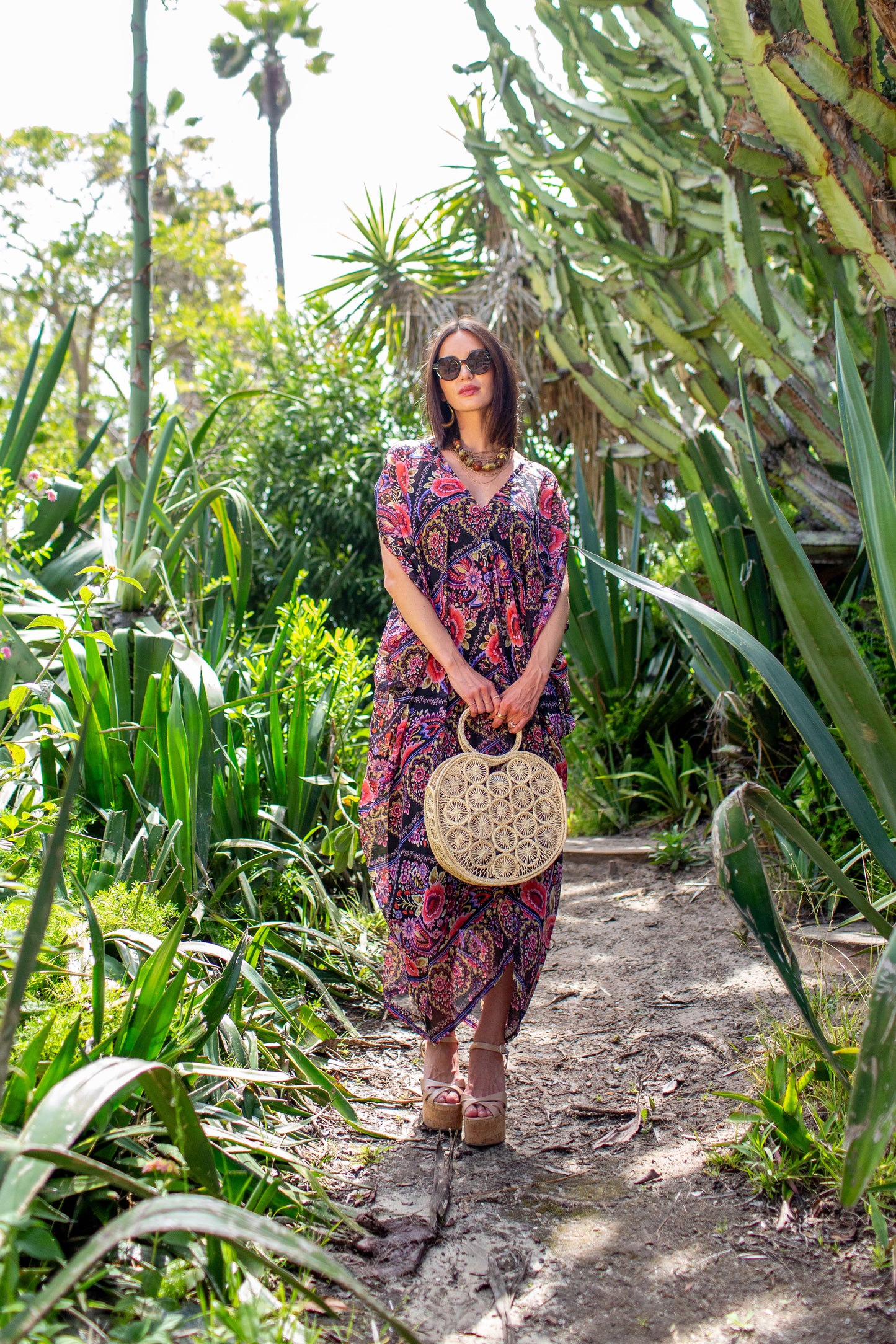 Lorraine Paisley Caftan (PRE-ORDER)