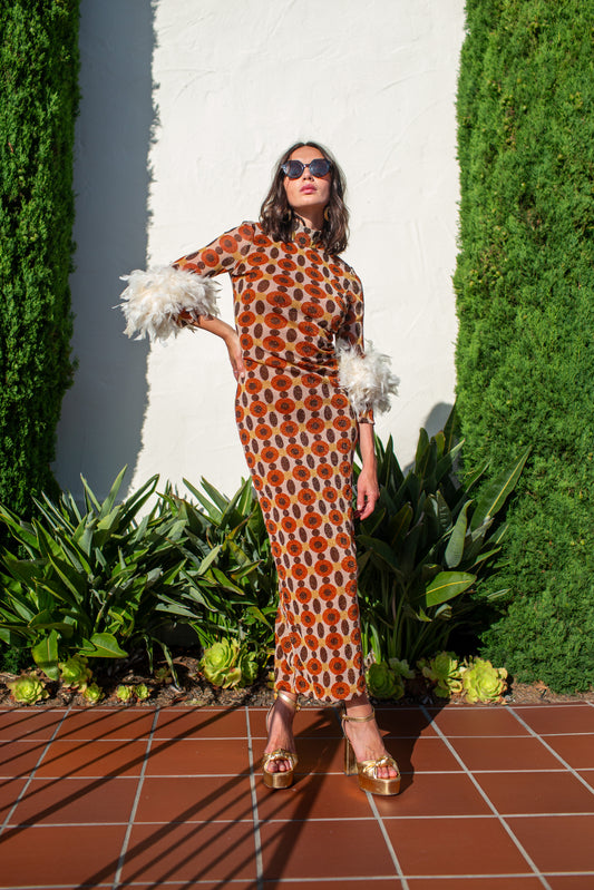 Catroux Dress in Le Corbusier