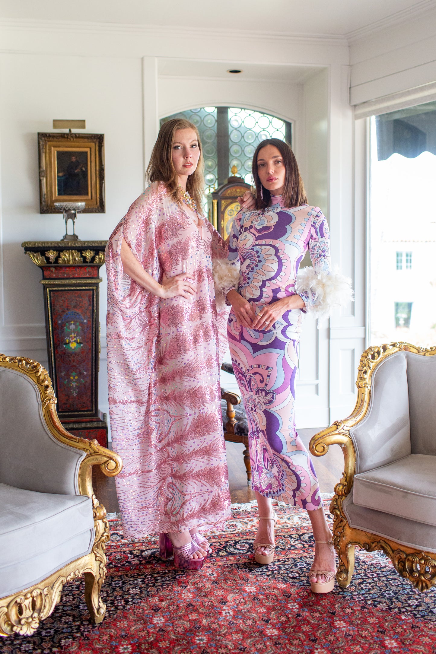 Catroux Dress in Portofino Pink PRE-ORDER