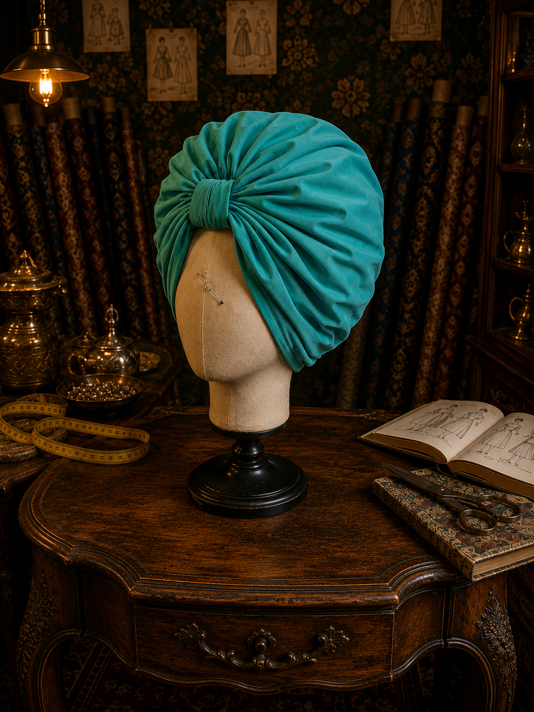 Aqua Kiss Curling Turban Turban