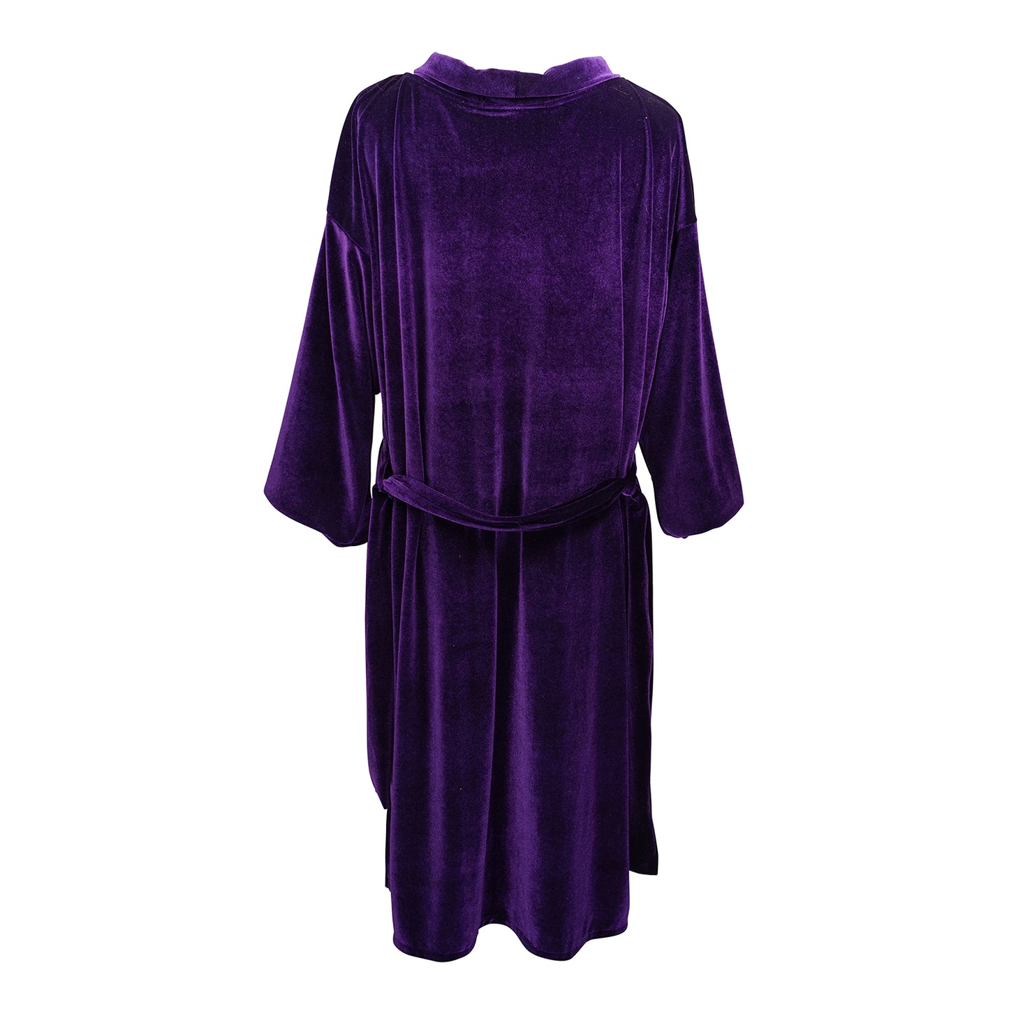 Plum Velvet Reversible Koi Kimono