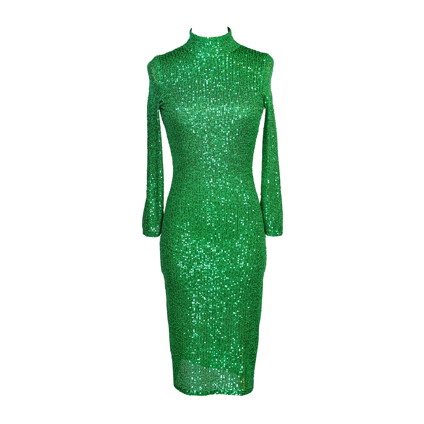 Julianne Dress in Parakeet Green