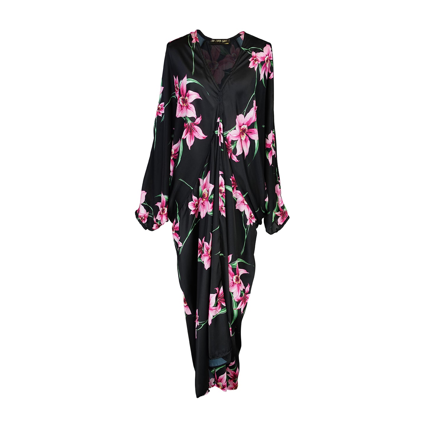 Delphine Deco Caftan in Orchid