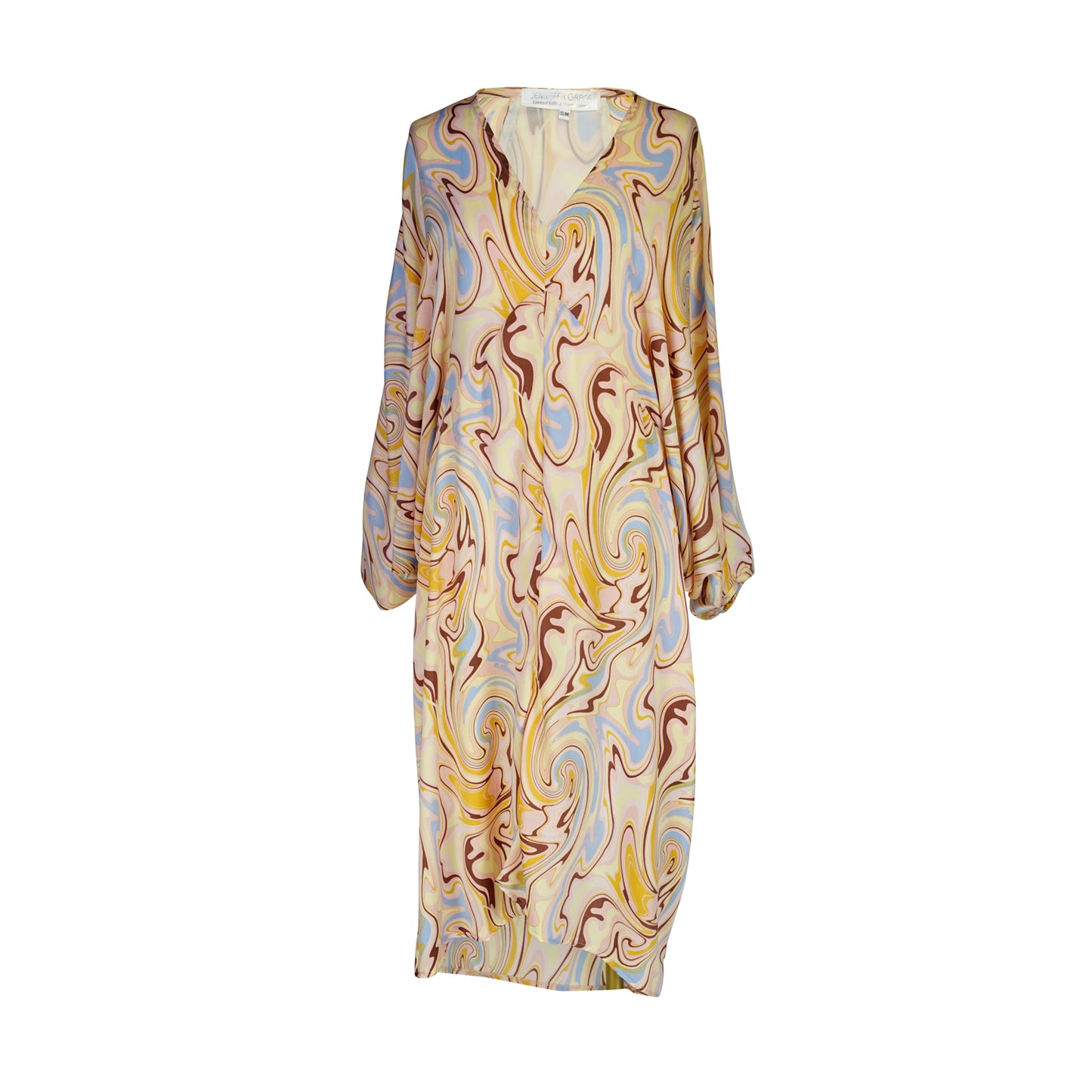 Delphine Deco Caftan in Aura