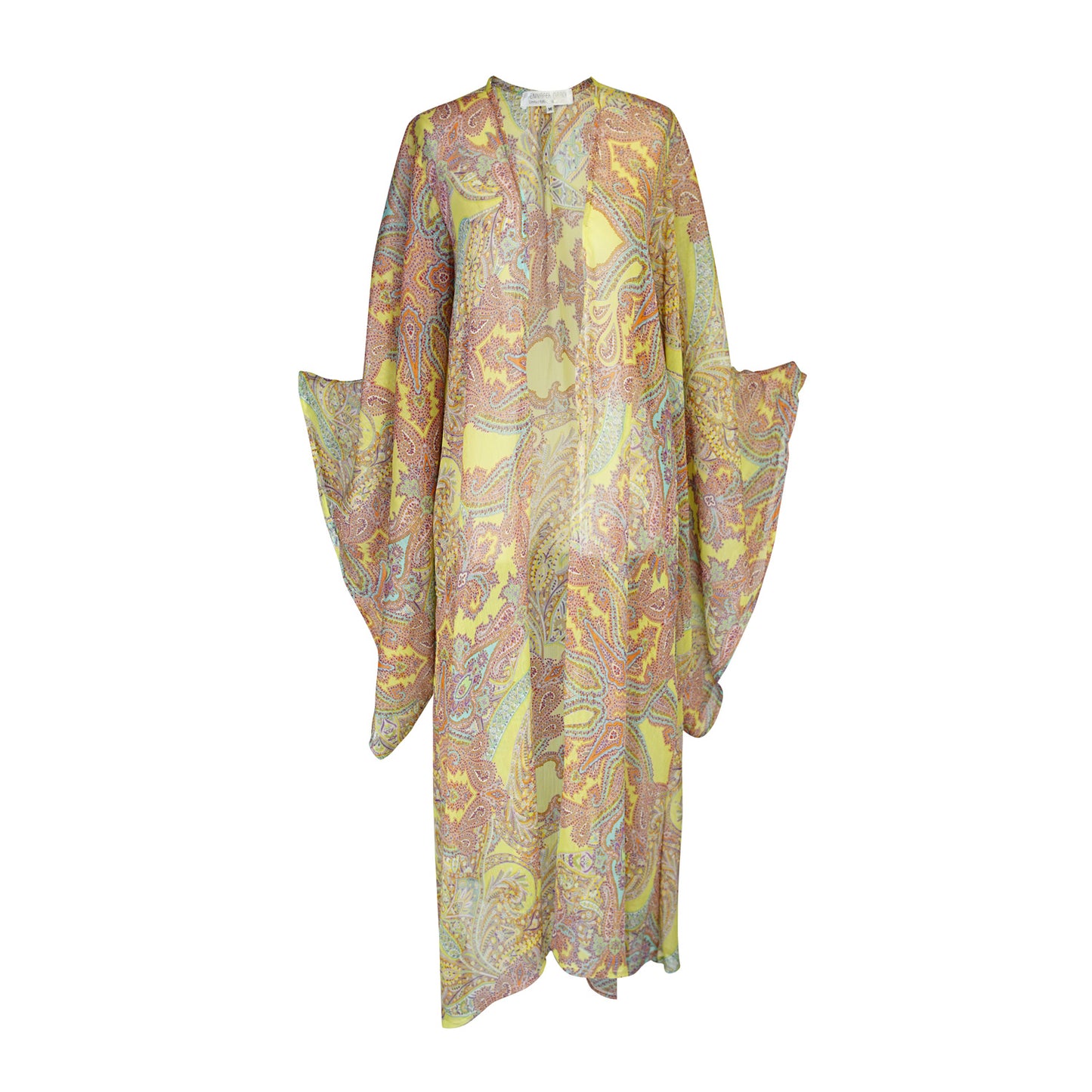 Peridot Paisley Kimono