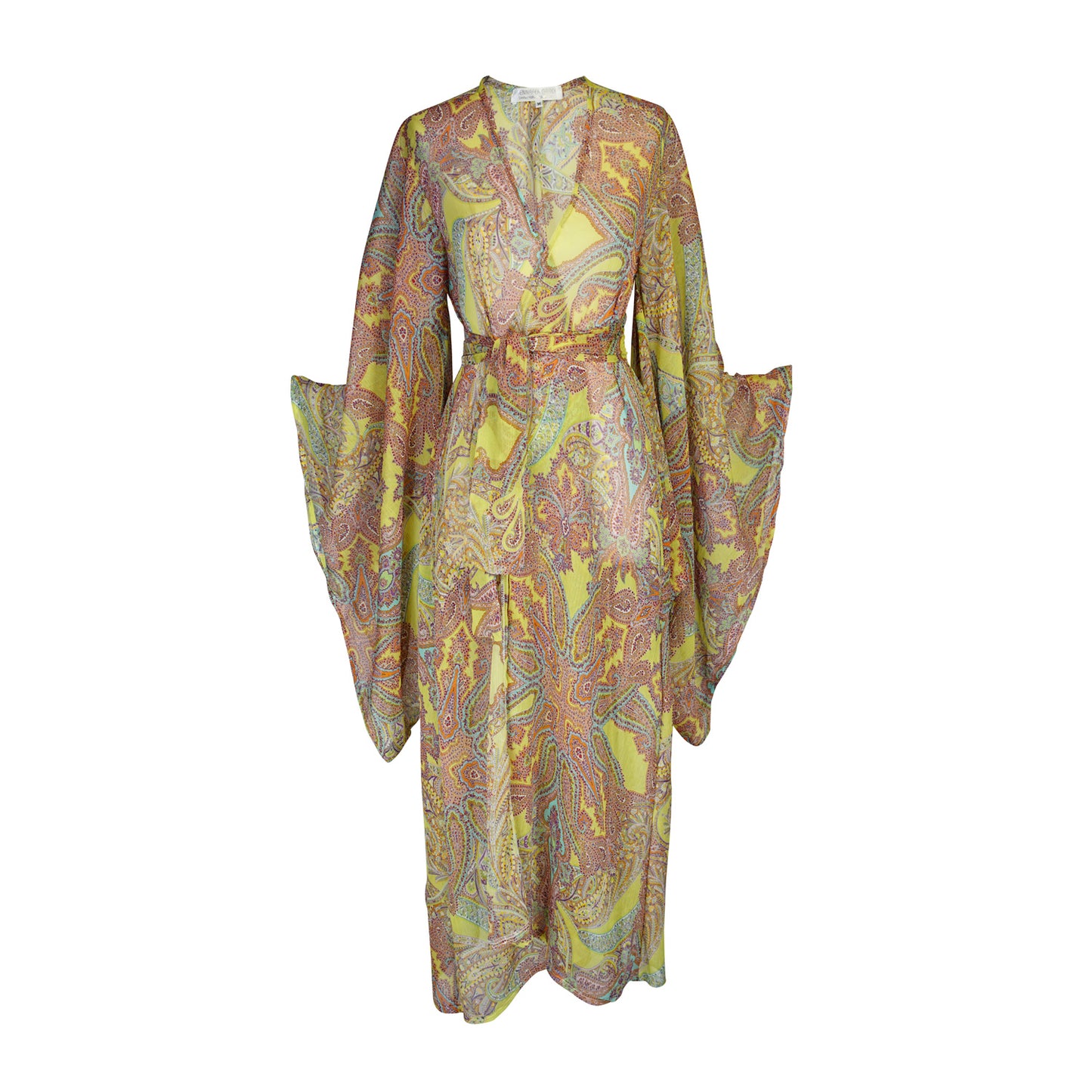 Peridot Paisley Kimono
