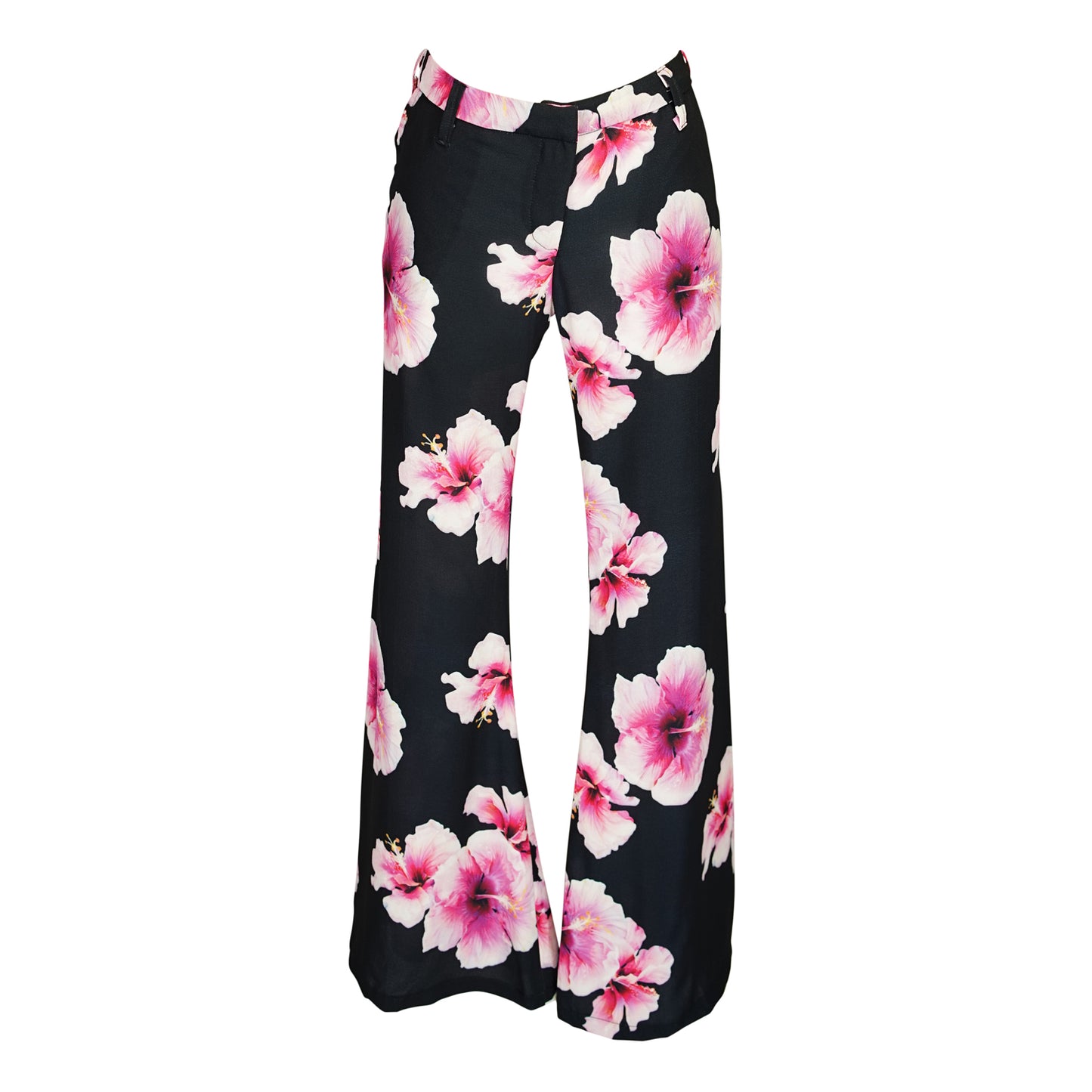 Mareesa Trousers in Hibiscus Bloom