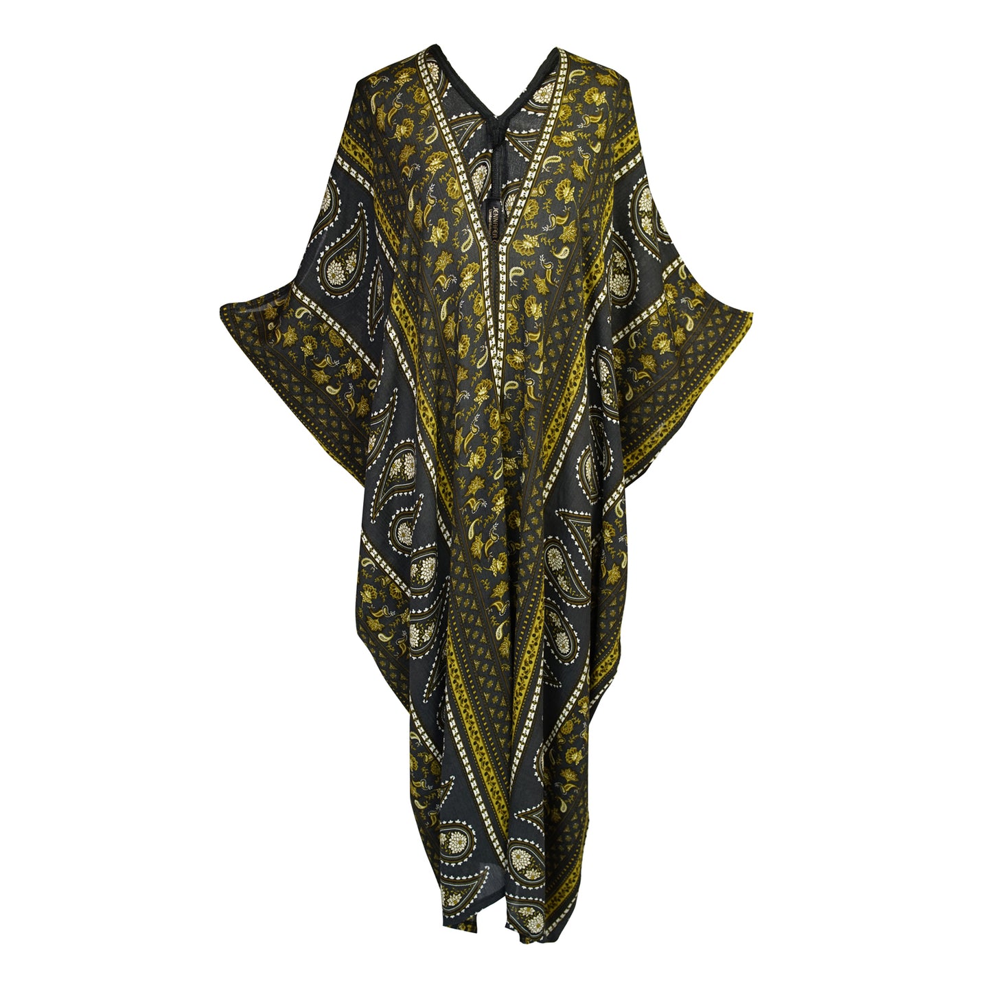 Caspian Paisley Border Caftan