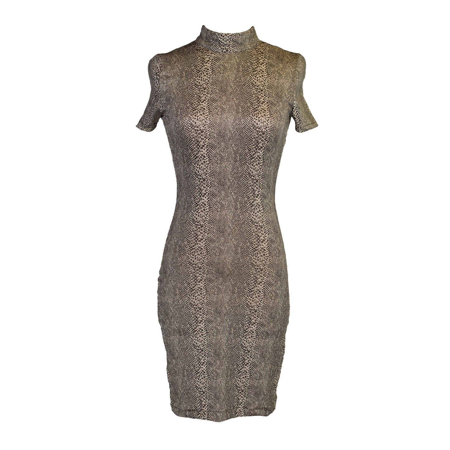 Viper Villain Mockneck Mini Dress