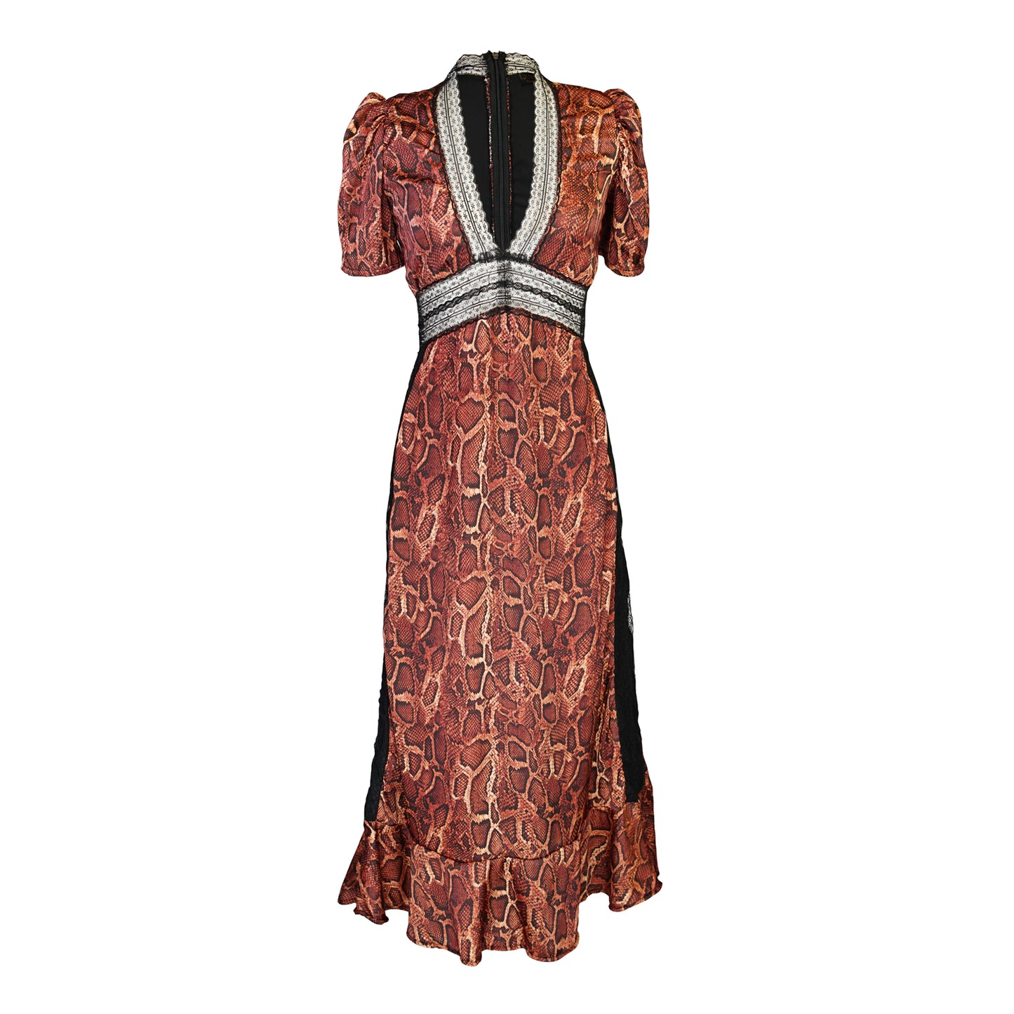 Gigi Dress in Python Siren PRE-ORDER
