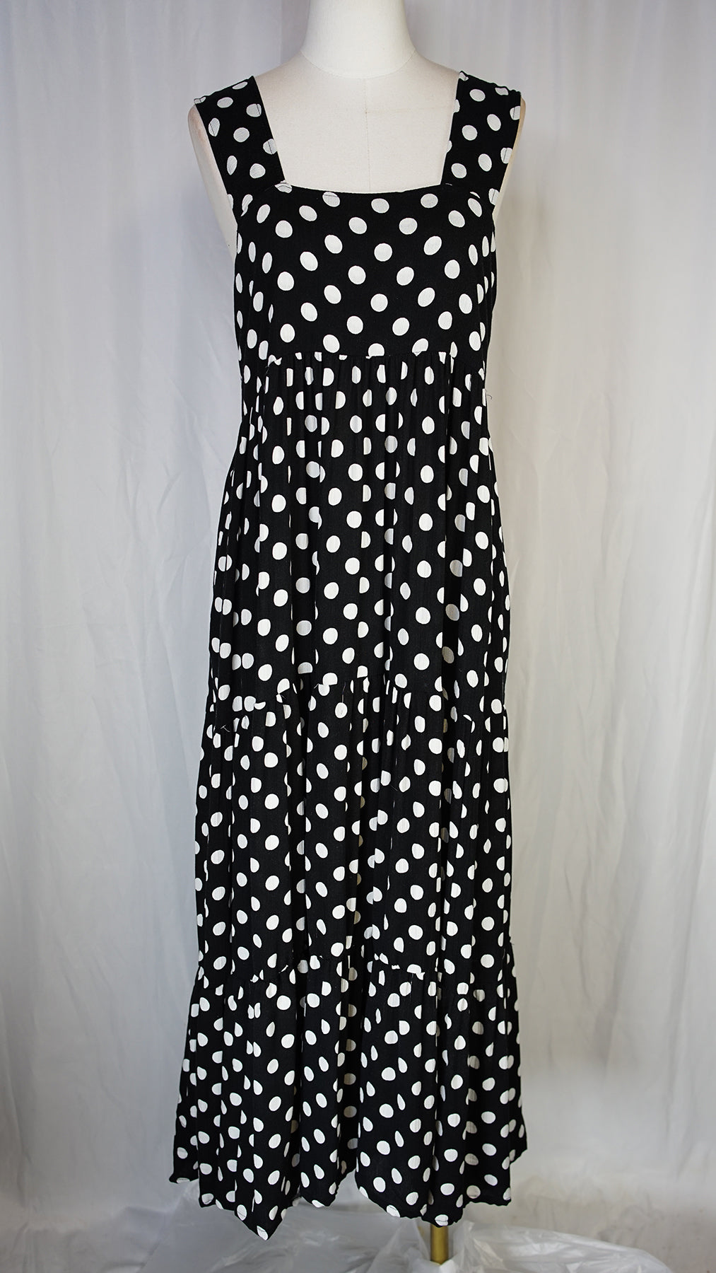 Pollie Polka Maxi Dress