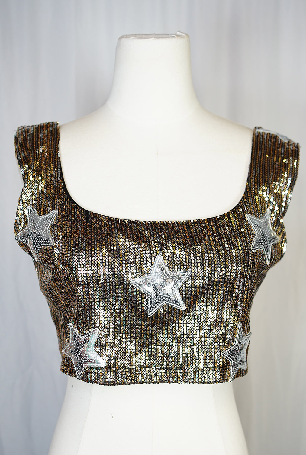 Eclipse Sequin Crop Top