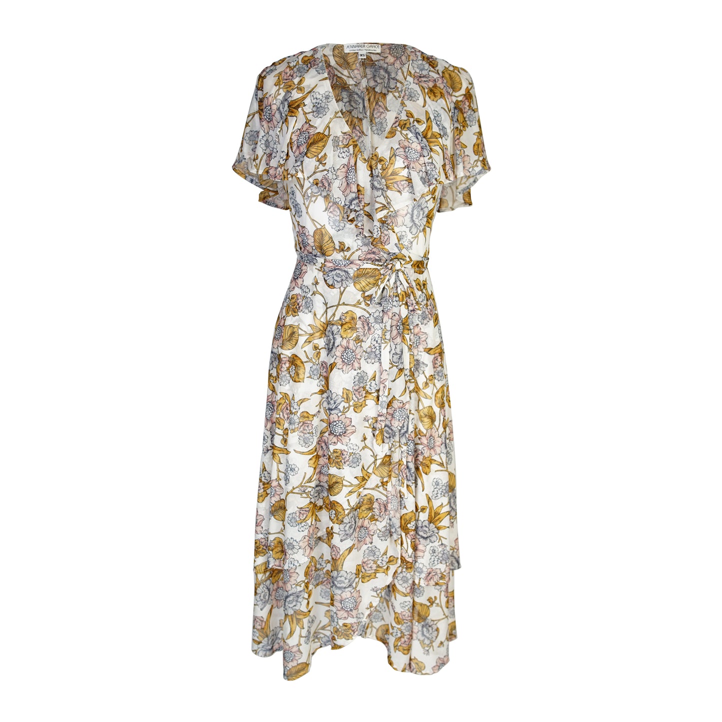 Blanca Flutter Wrap Dress