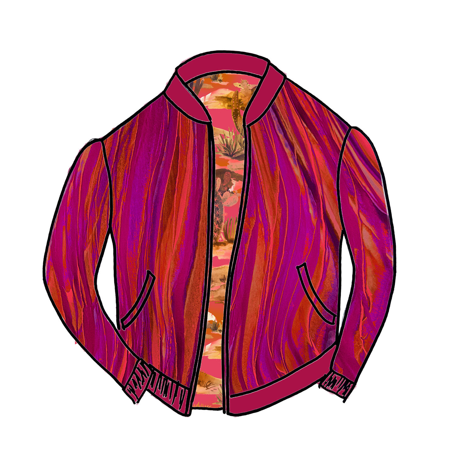 Reversible Bomber Jacket