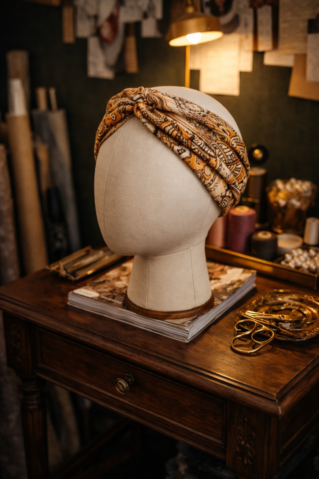 Byzantine Sun Twist Headband