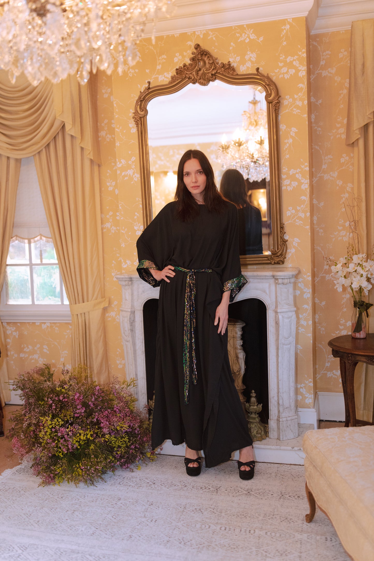 Gryphon Disco Caftan Kaftan Dress