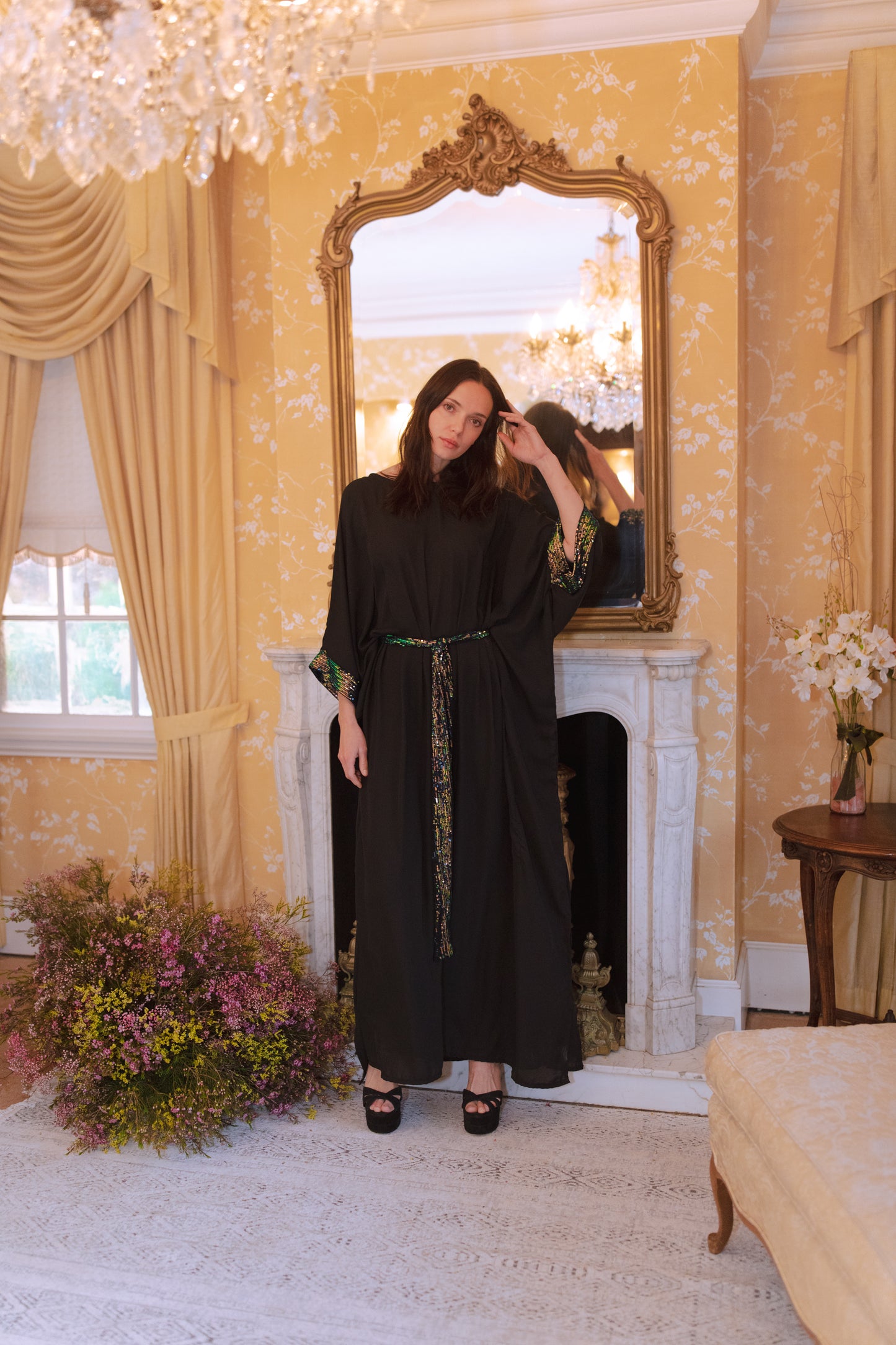 Gryphon Disco Caftan Kaftan Dress