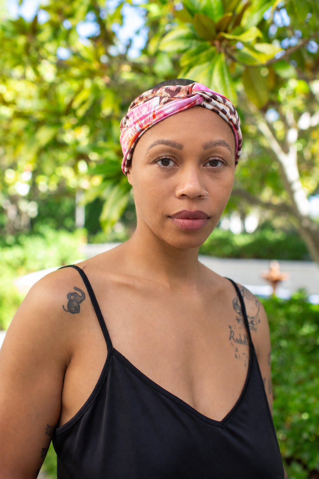 Hibiscus Kitten Twist Headband
