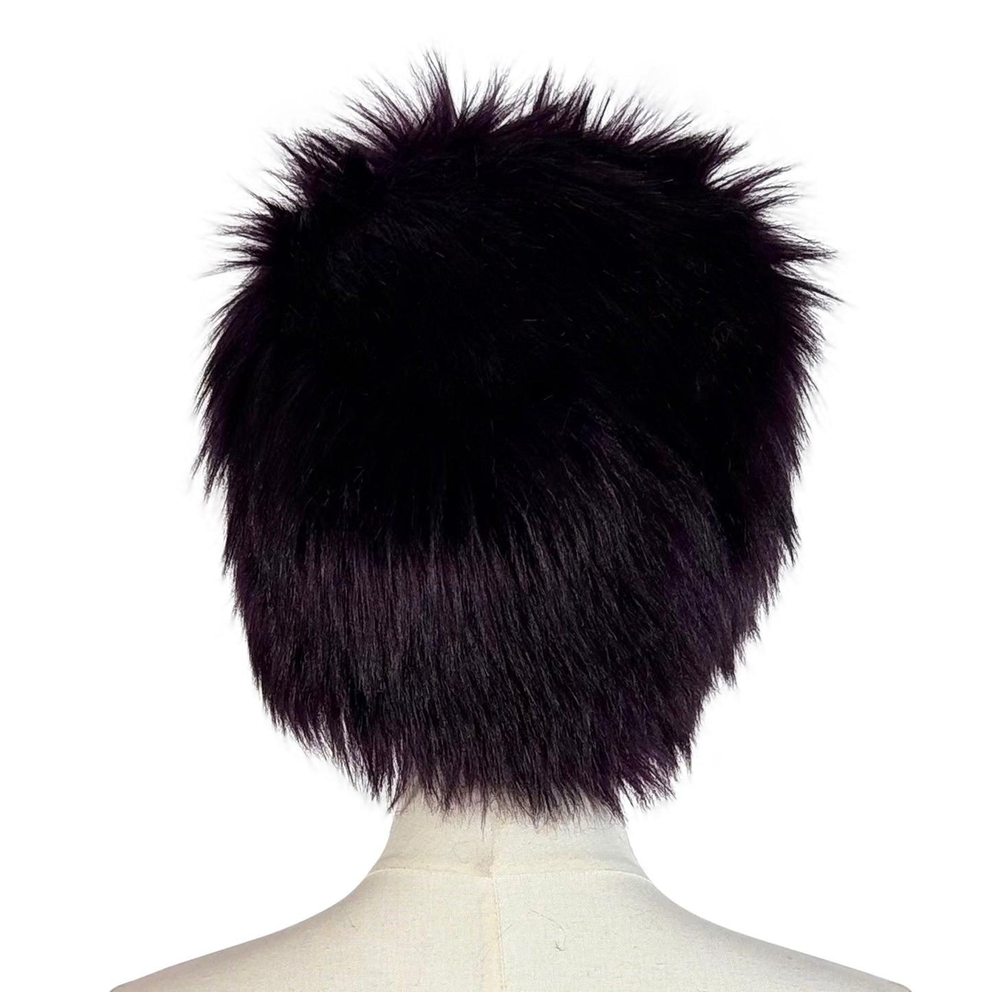 Anjelina Shadow Amethyst Faux Fur Hat