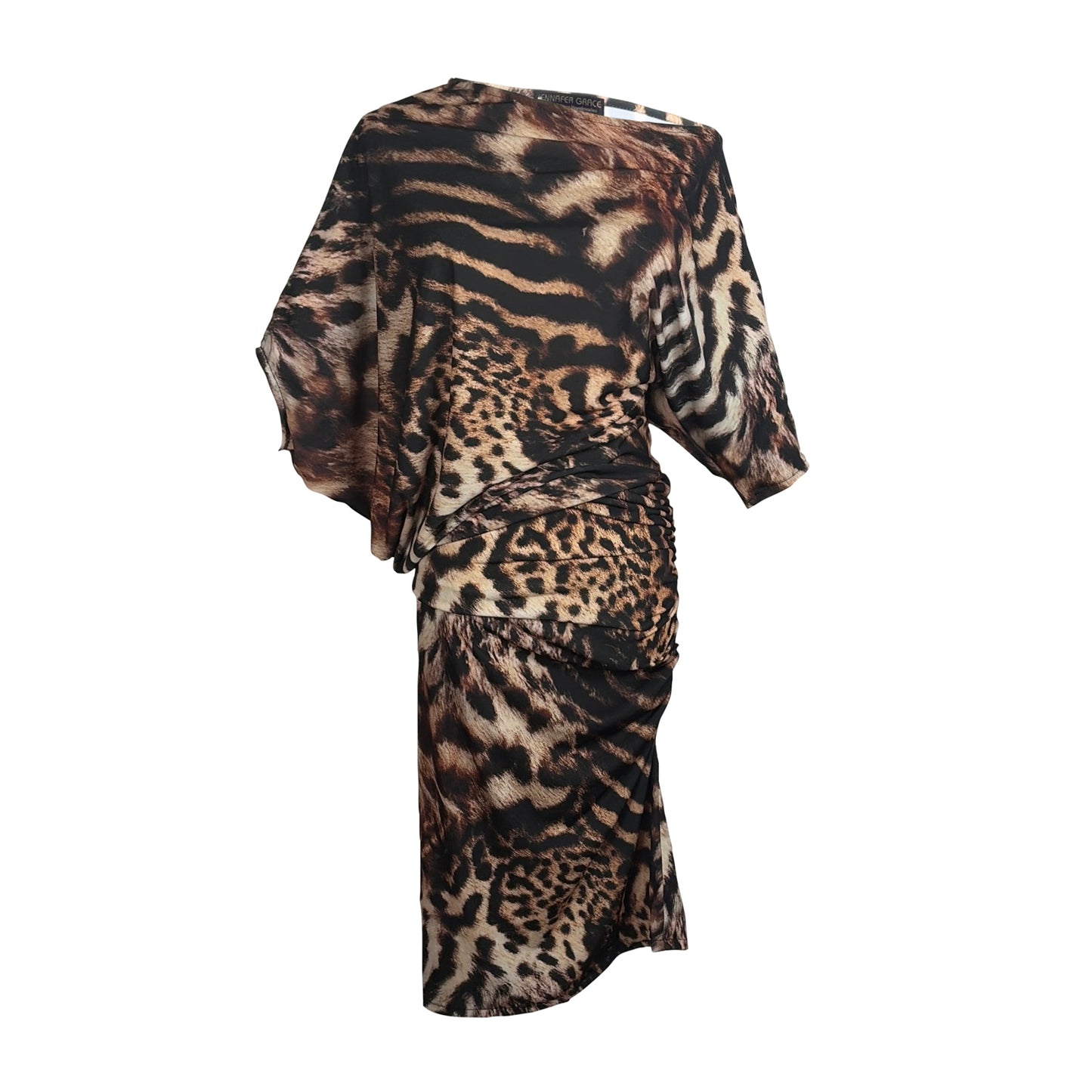 Night Jaguar Angle Dress