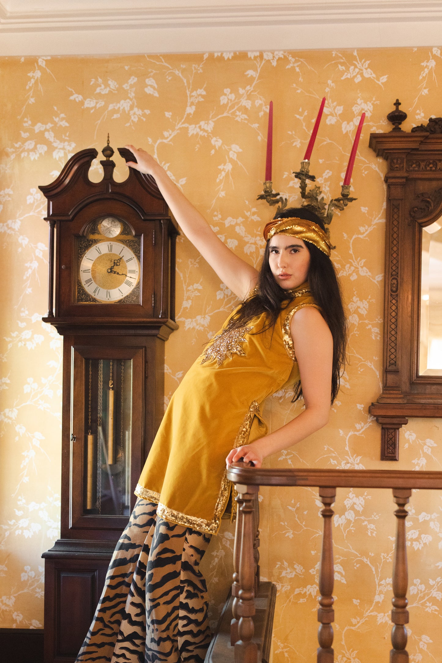 Knights of the Sun Tunic in Turmeric