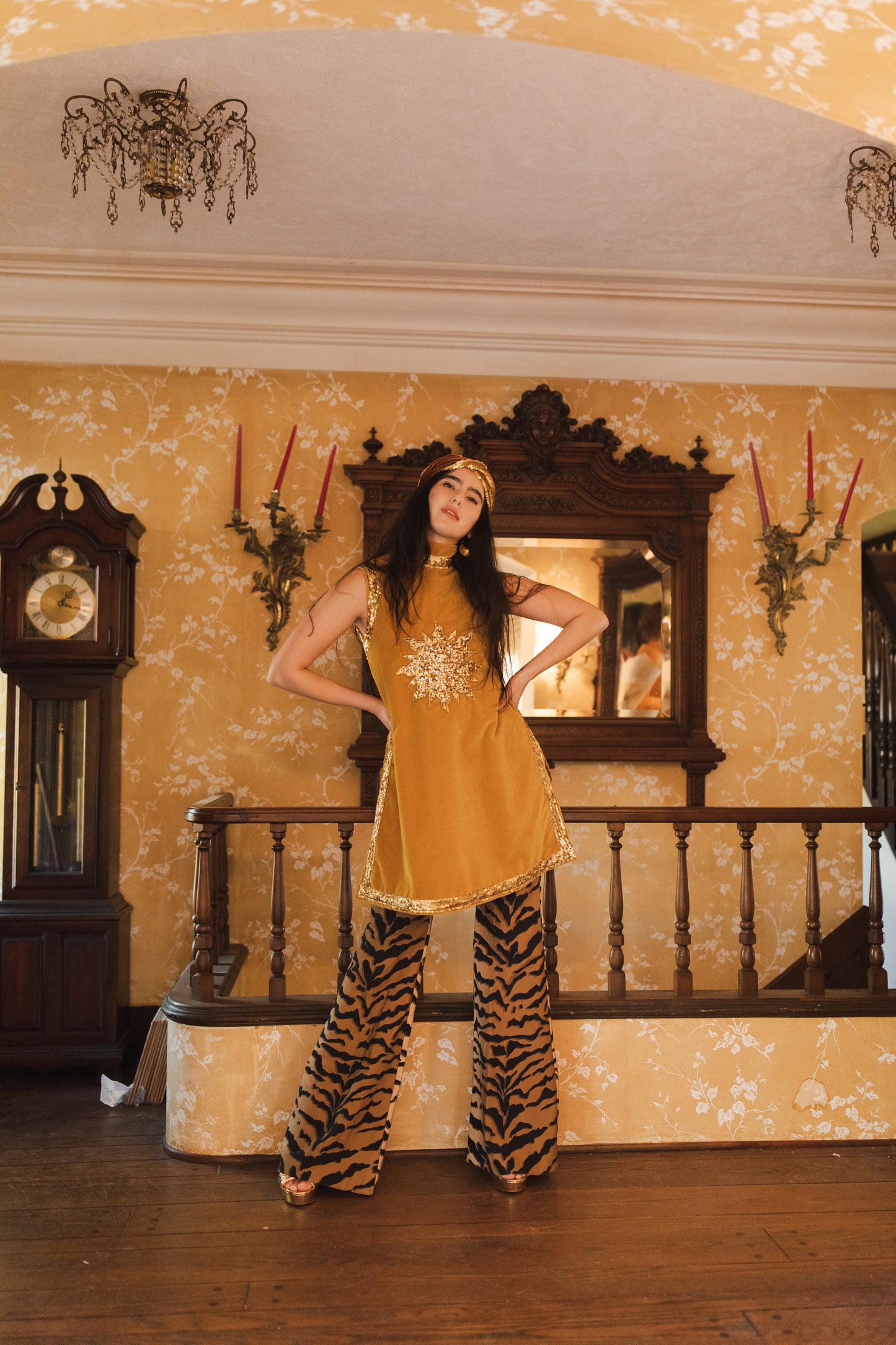 Knights of the Sun Tunic in Turmeric