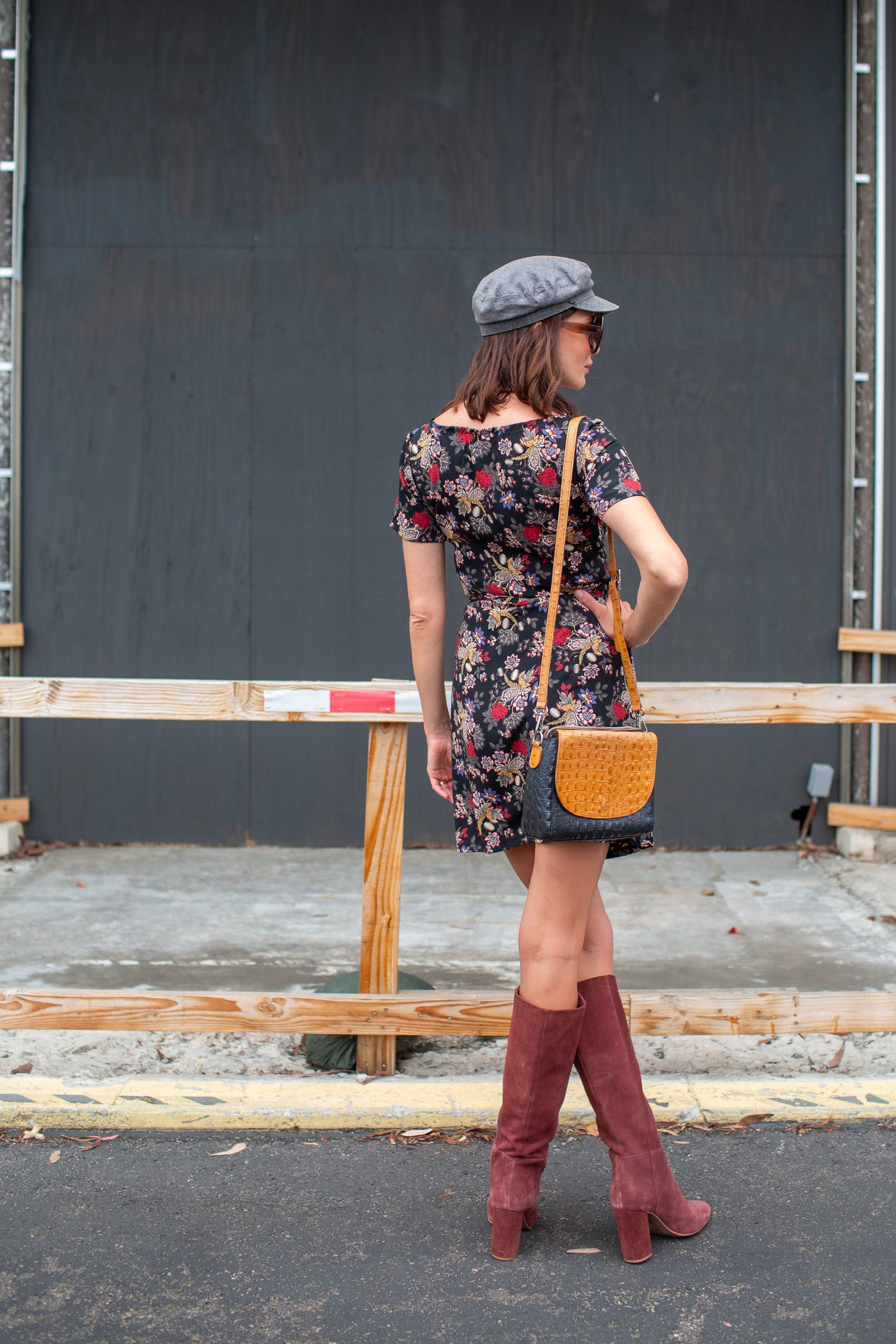 Larkspur Wrap Dress in Mini