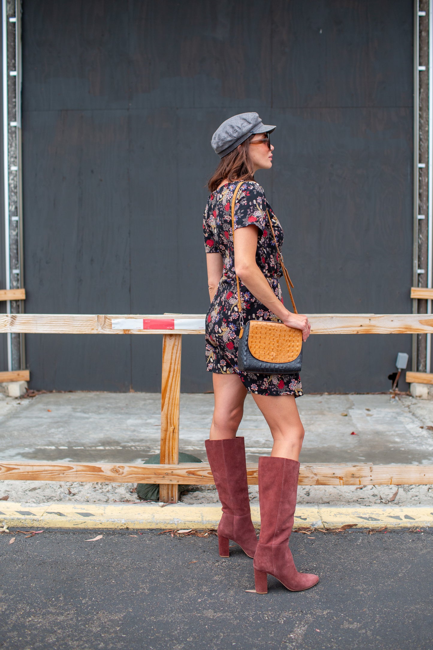 Larkspur Wrap Dress in Mini