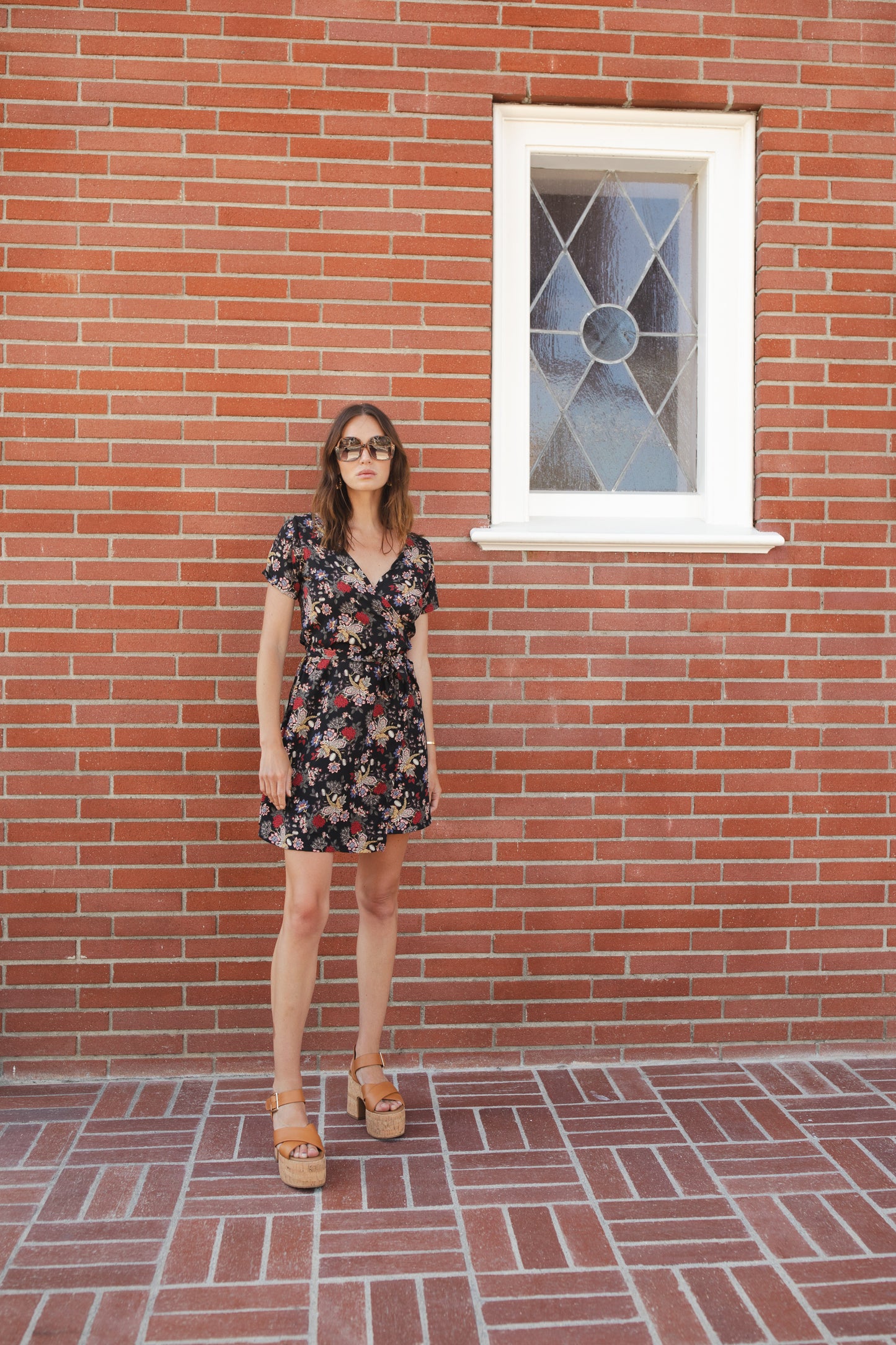 Larkspur Wrap Dress in Mini