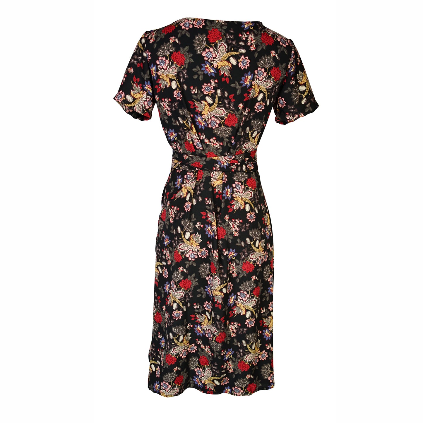 Larkspur Wrap Dress in Midi