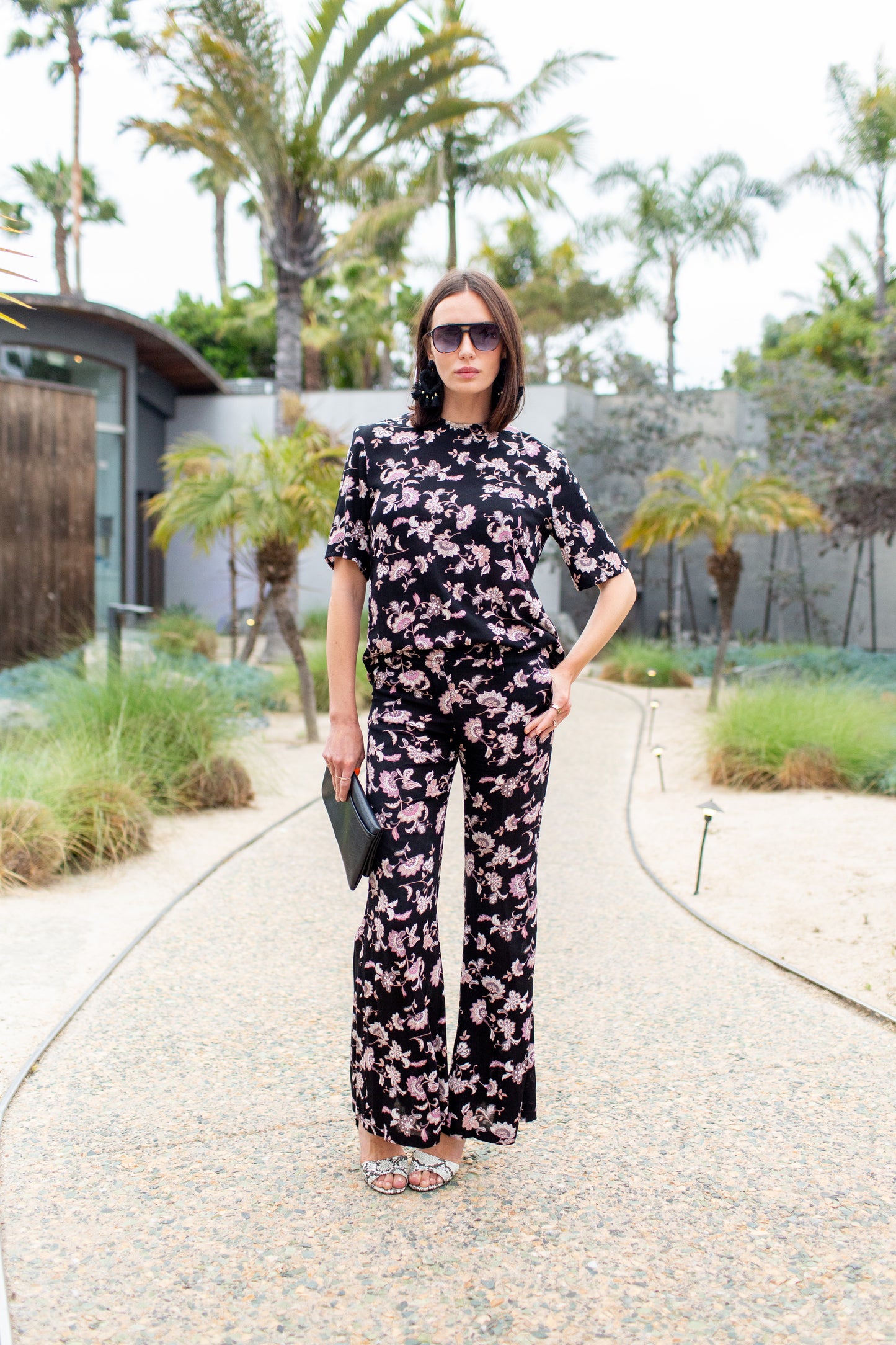 Mareesa Trousers in Paisley Blooms (PRE-ORDER)