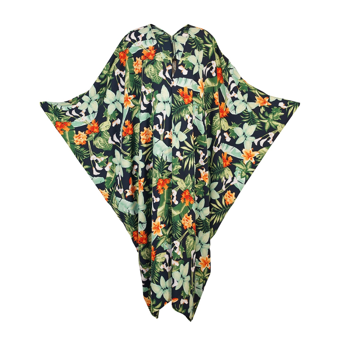 Midnight Jungle Caftan Kaftan Dress