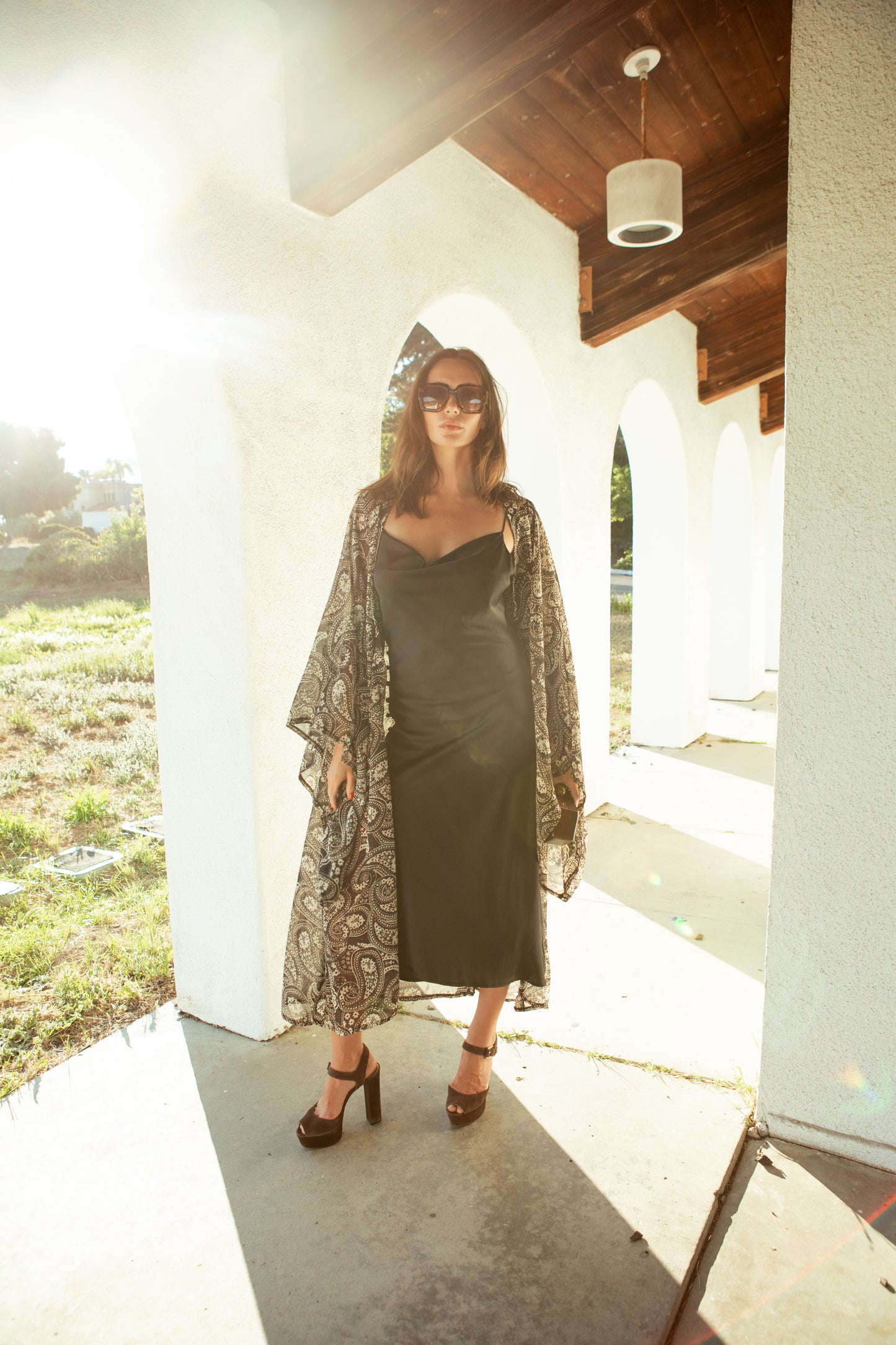 Paisley Swarm Kimono