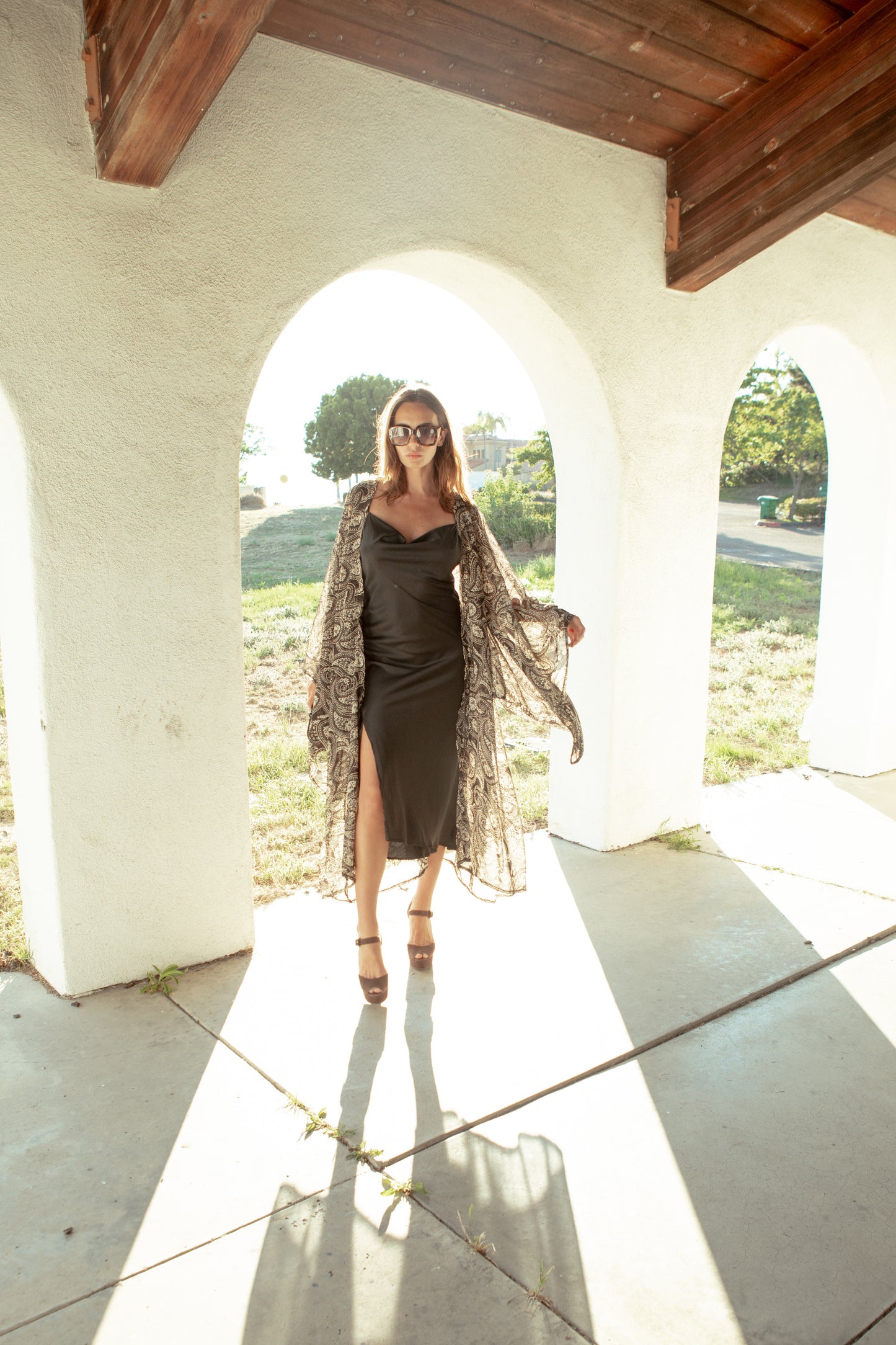 Paisley Swarm Kimono