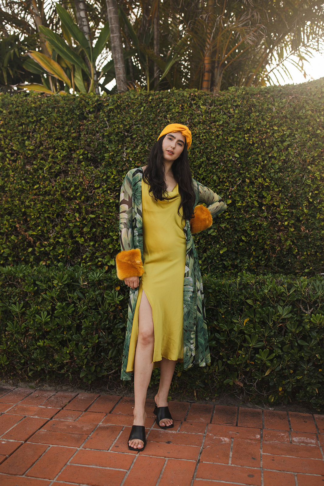 Palma Faux Fur Duster