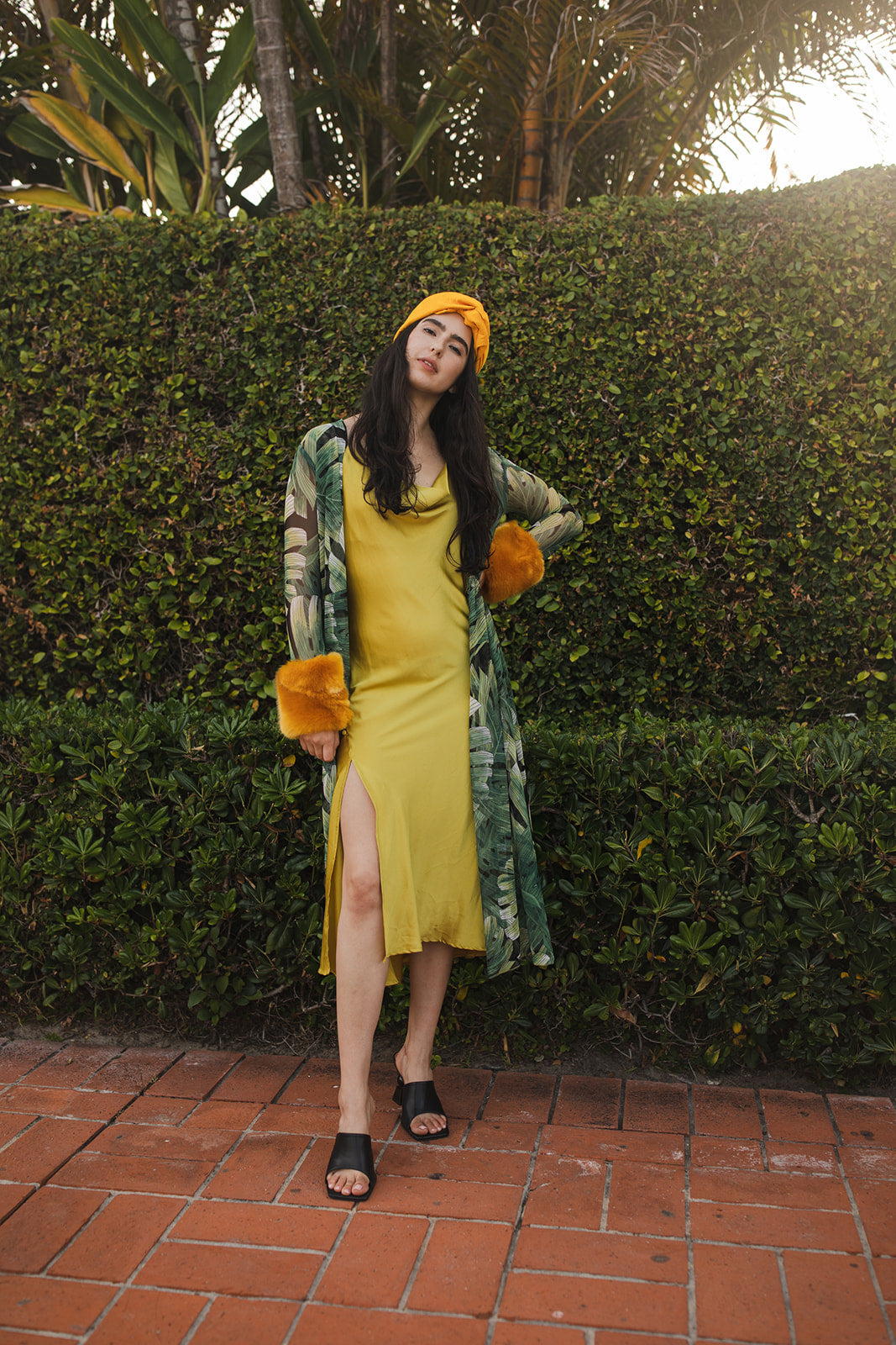 Palma Faux Fur Duster